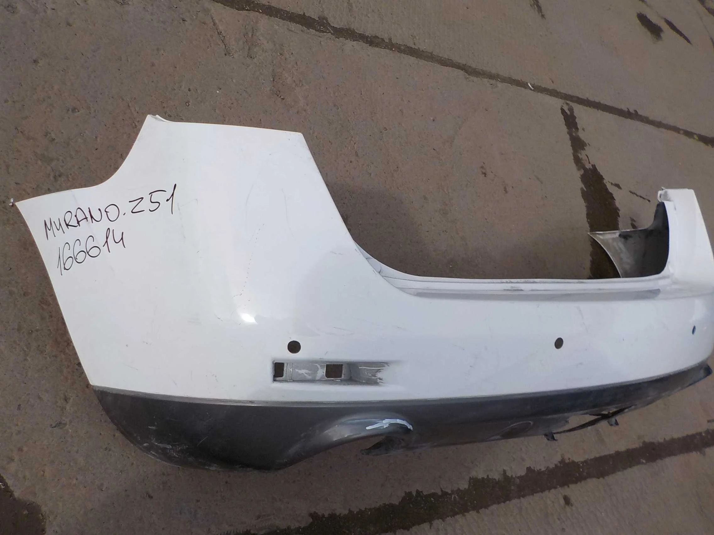 Бампер Nissan Murano Z51 рестайлинг (2010—2012) Зад