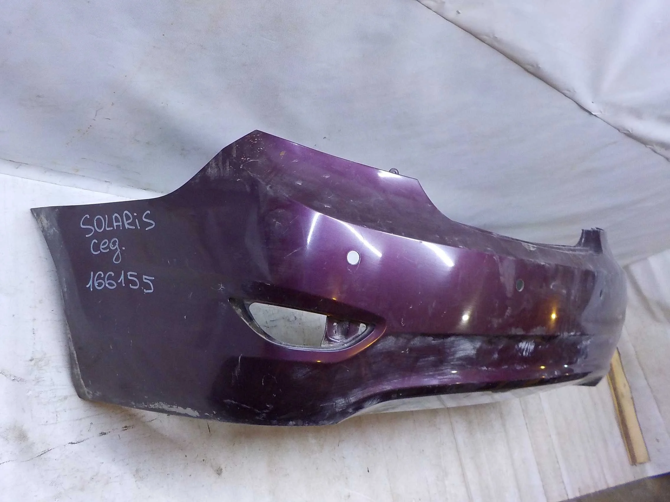 Бампер Hyundai Solaris I (2010—2014) Зад