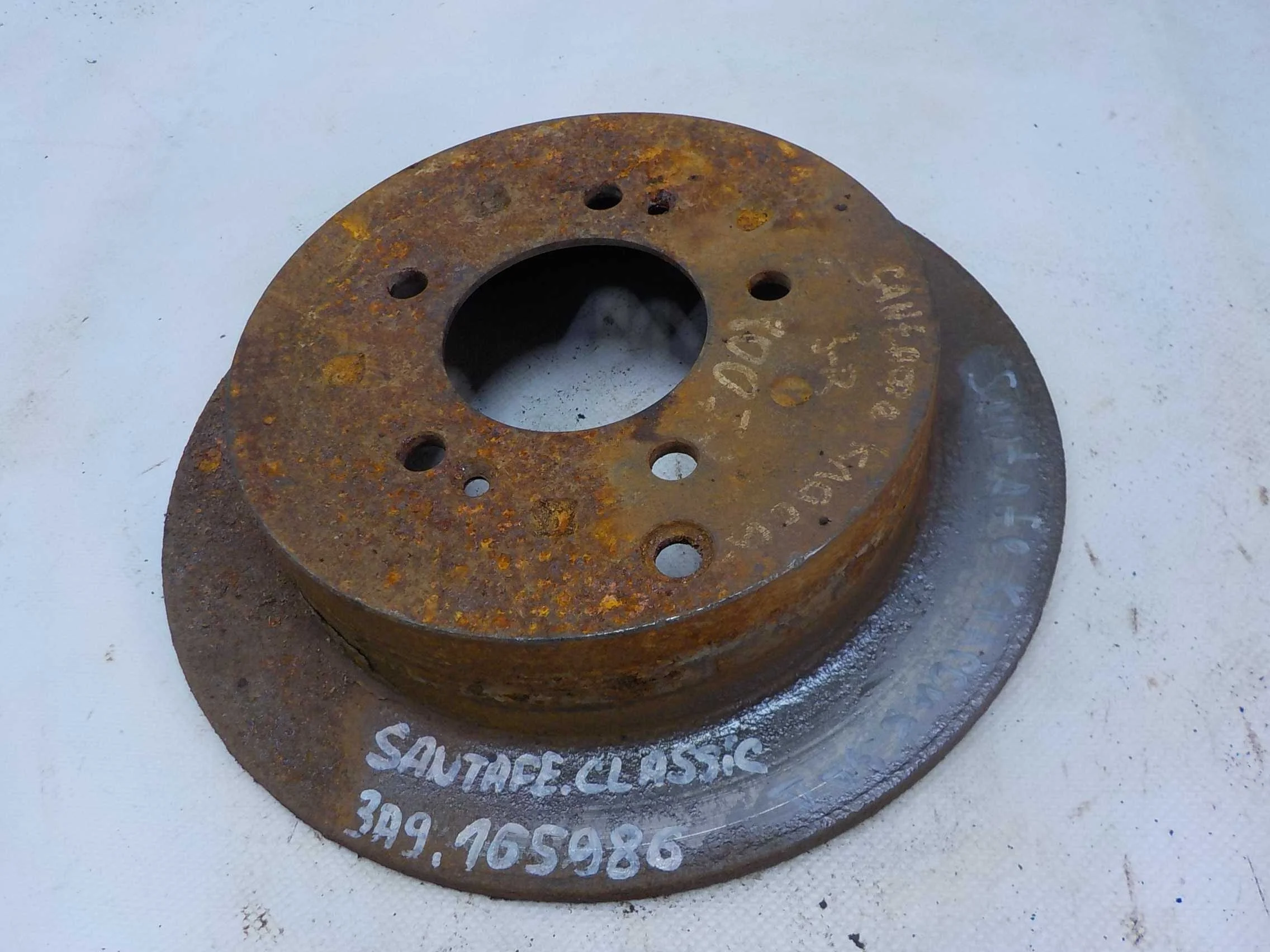 тормозной диск Hyundai ix35 I (2009—2013) Зад