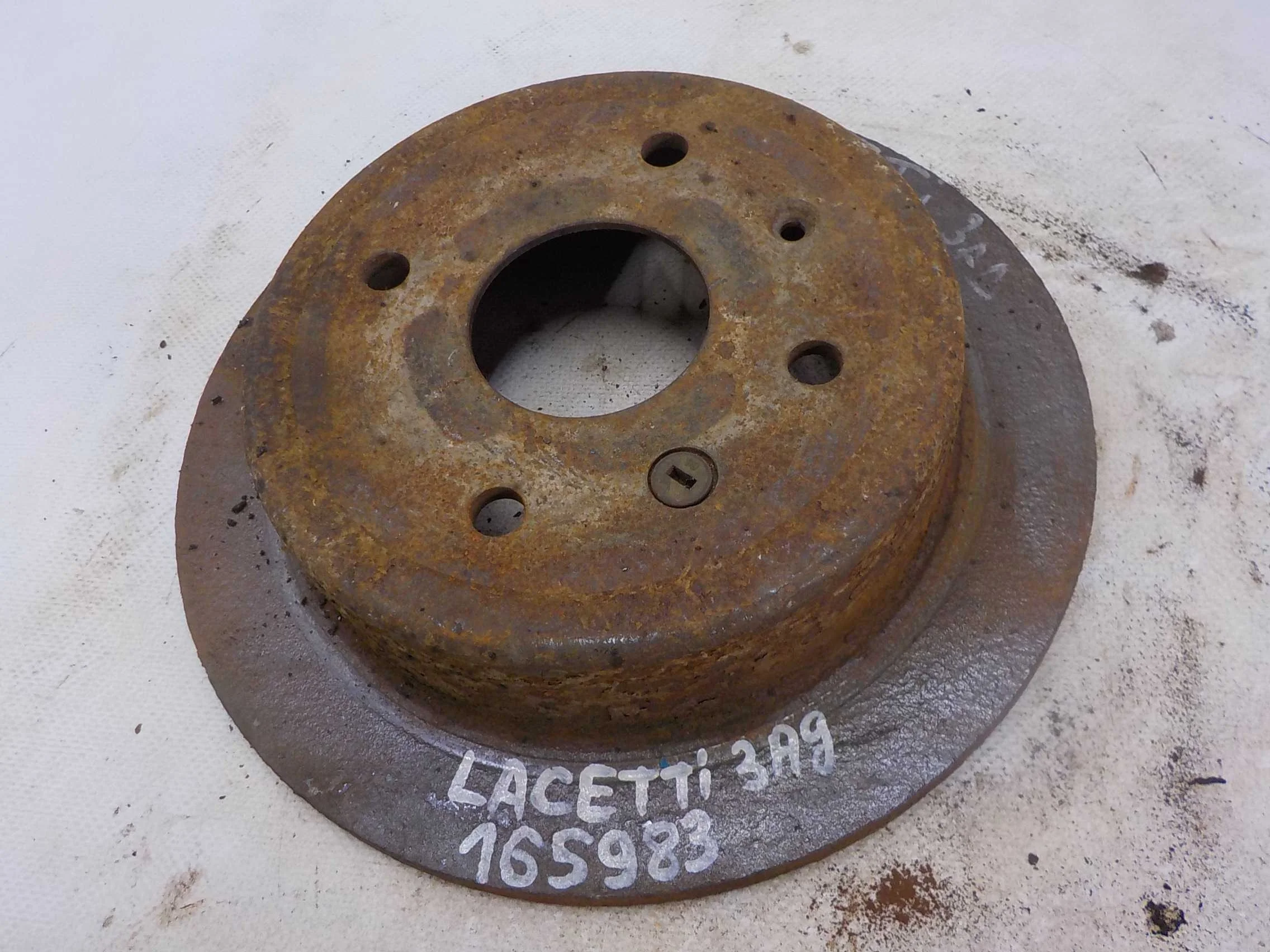 тормозной диск Chevrolet Lacetti I (2004—2013) Зад