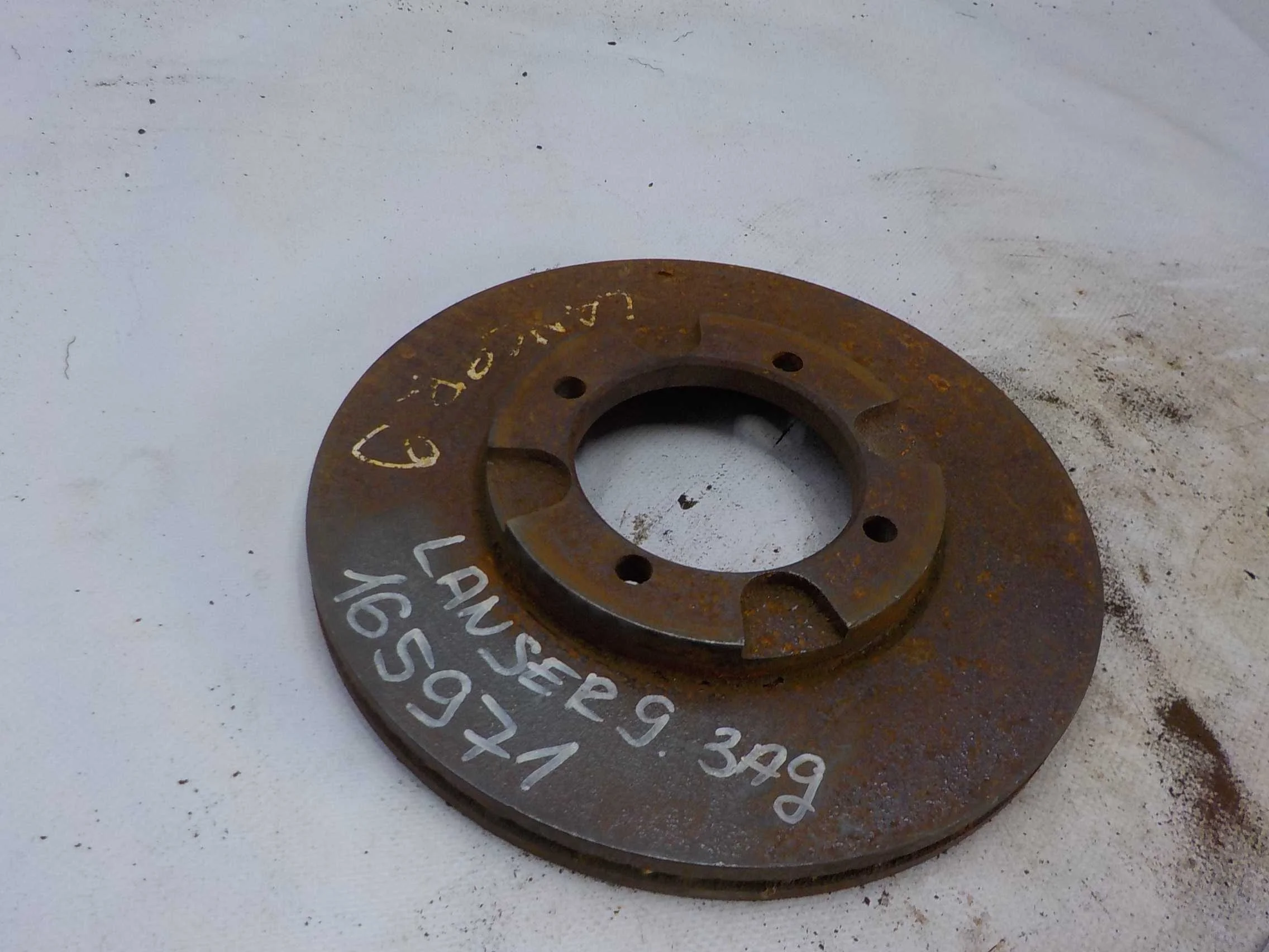 тормозной диск Mitsubishi RVR I (1991—1997) Зад