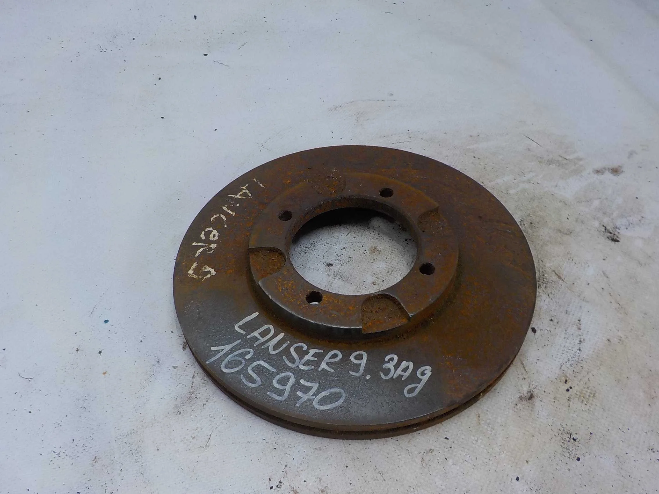 тормозной диск Mitsubishi RVR I (1991—1997) Зад