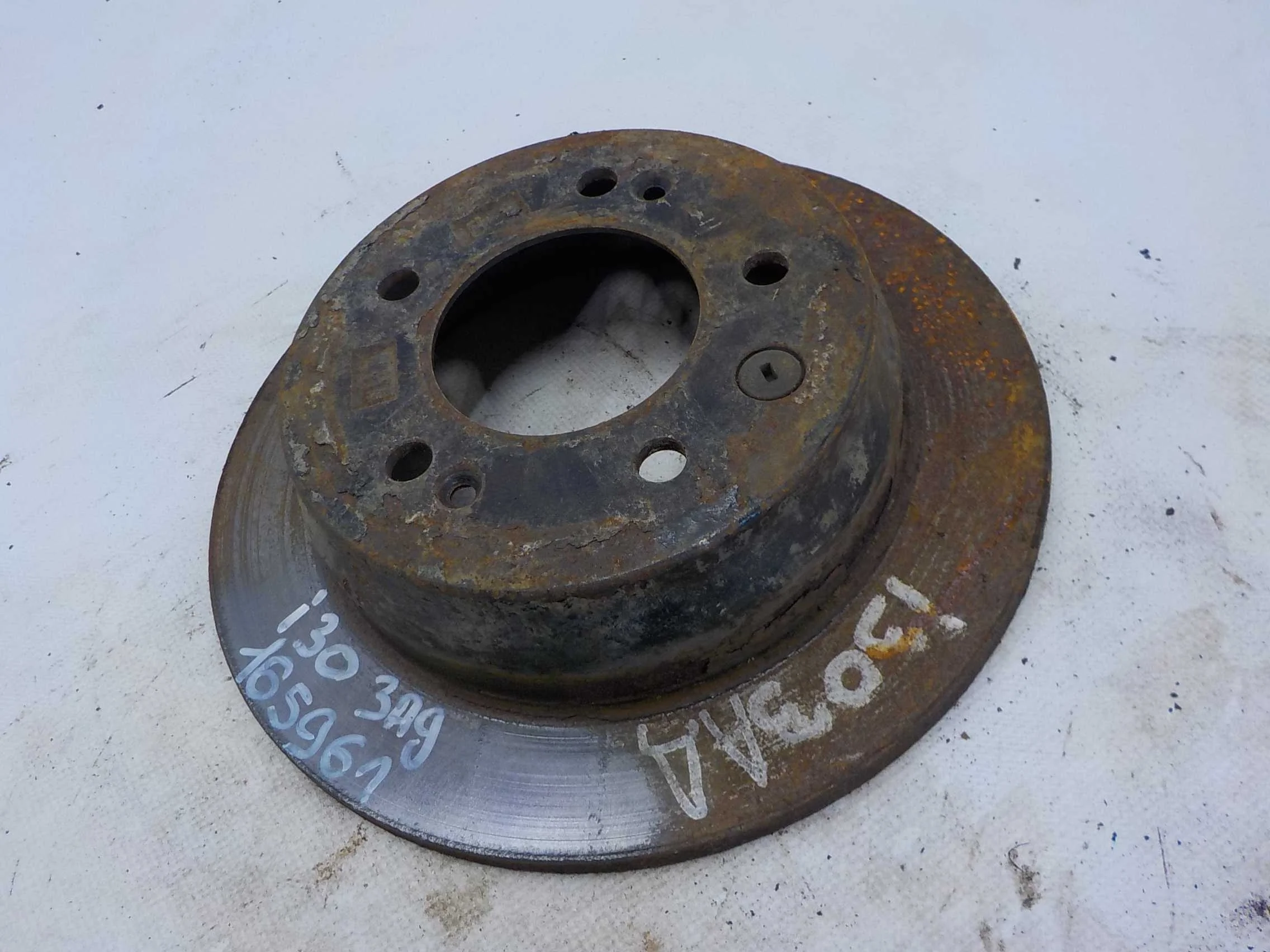 тормозной диск Kia Cerato III (2013—2016) Зад