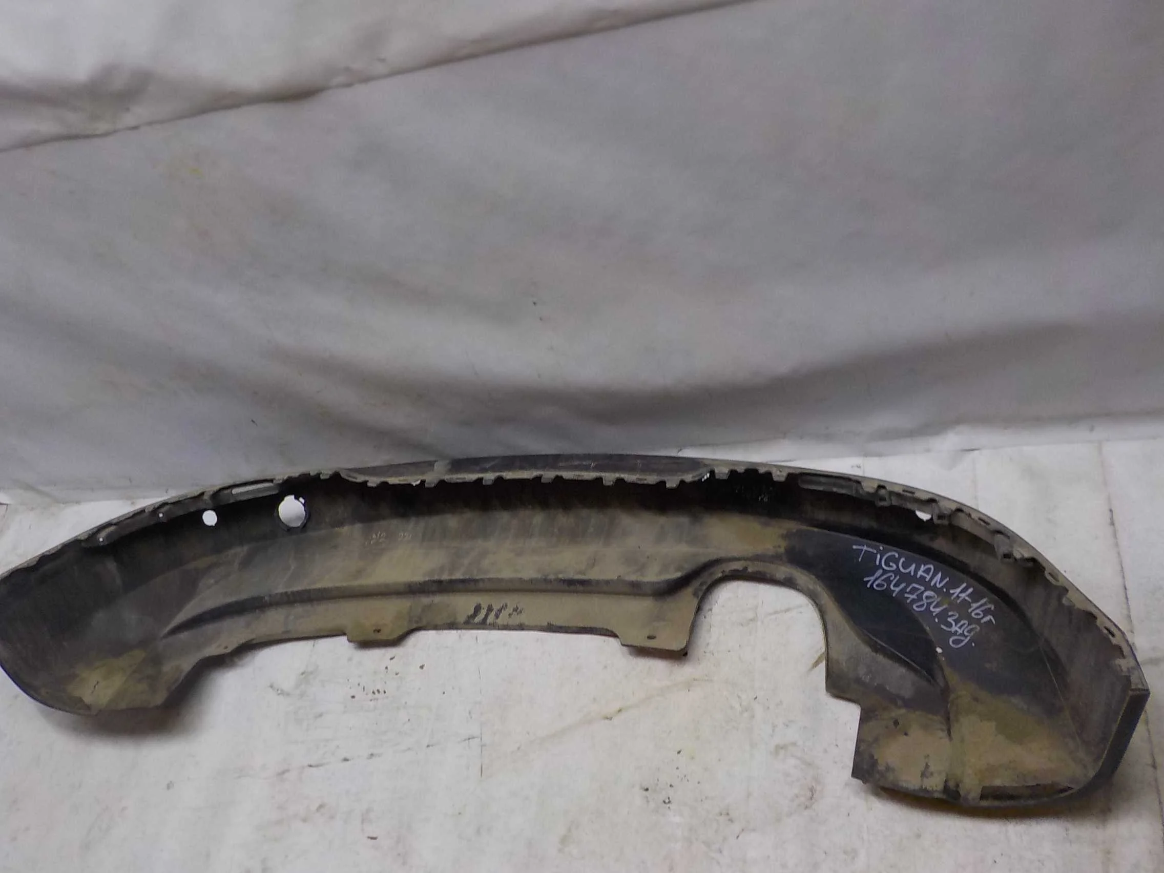 накладка на бампер Volkswagen Tiguan I (2007—2011)