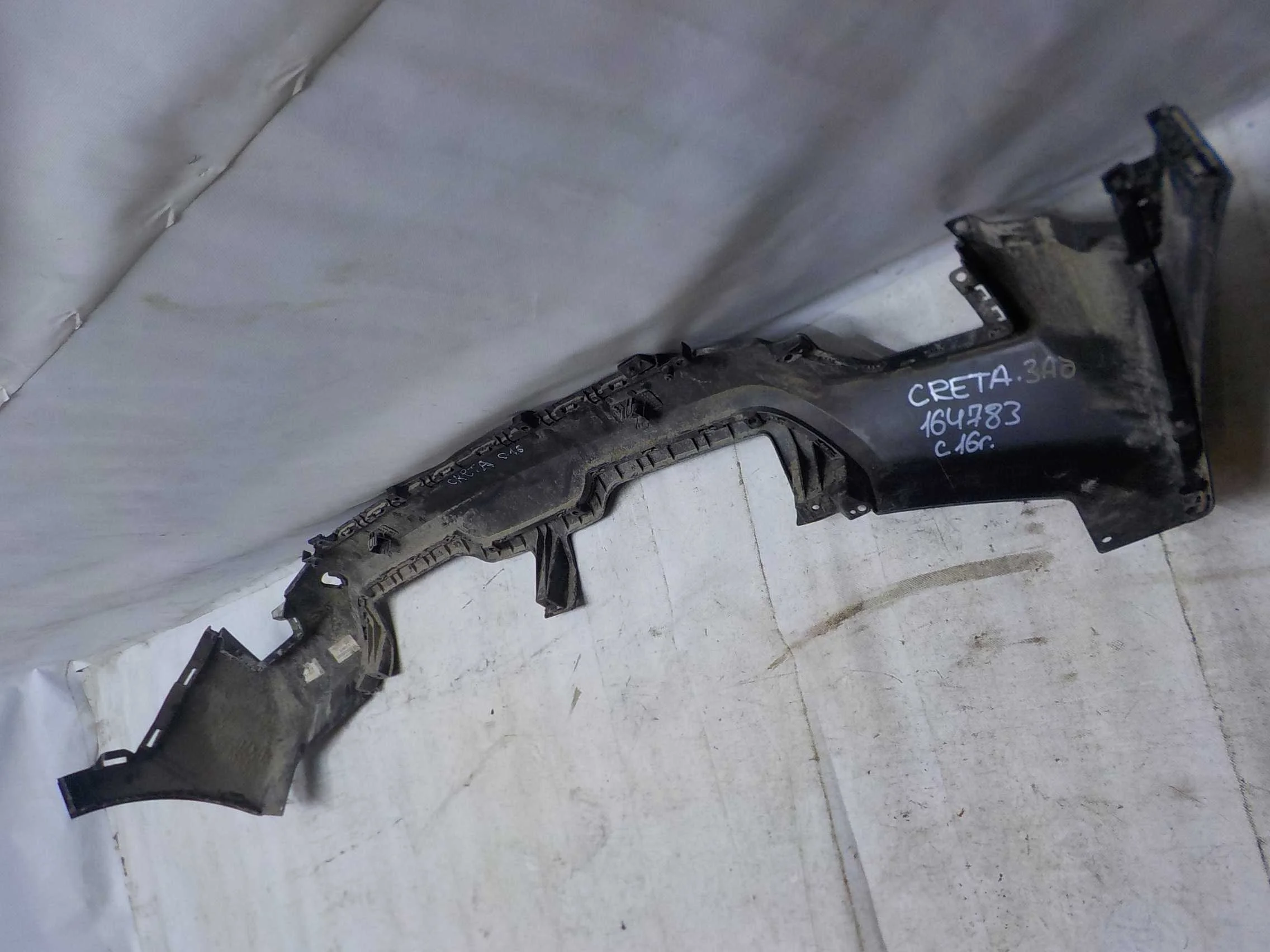 накладка на бампер Hyundai Creta I (2016—2020)