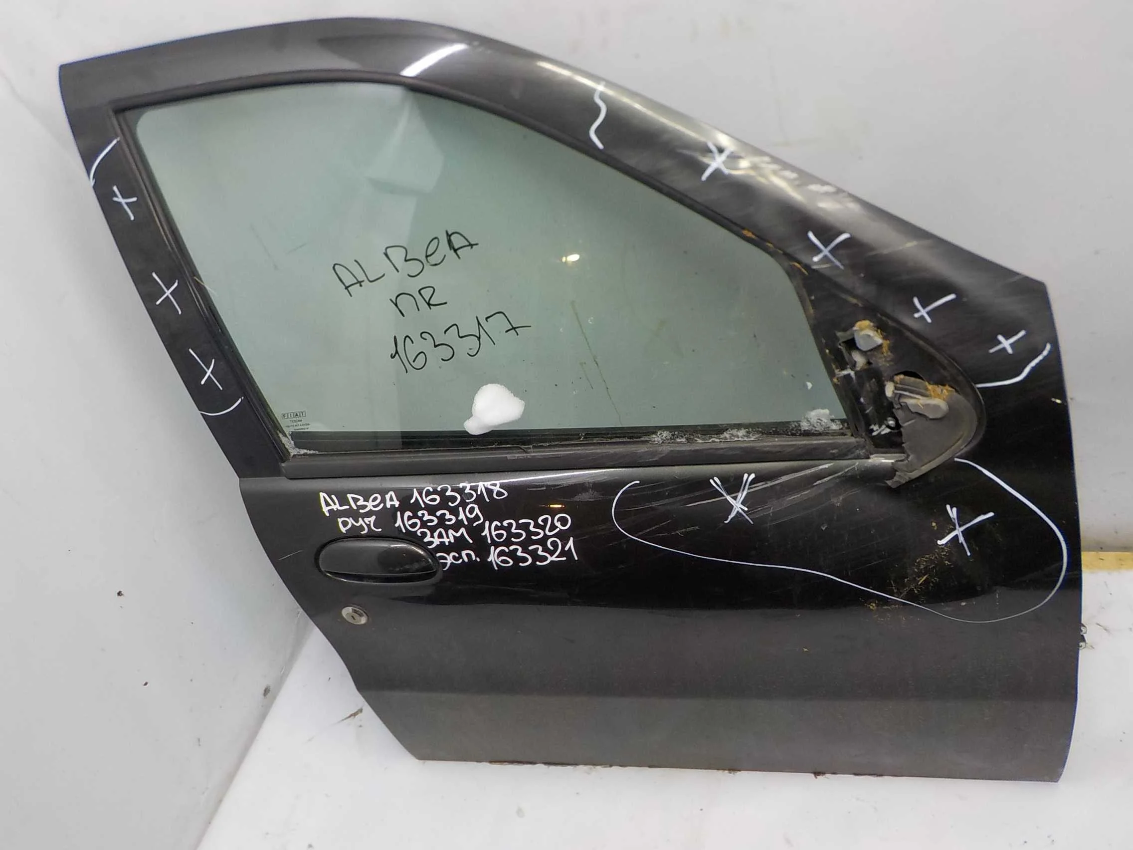стекло FIAT Albea I рестайлинг (2005—2012) Перед Право