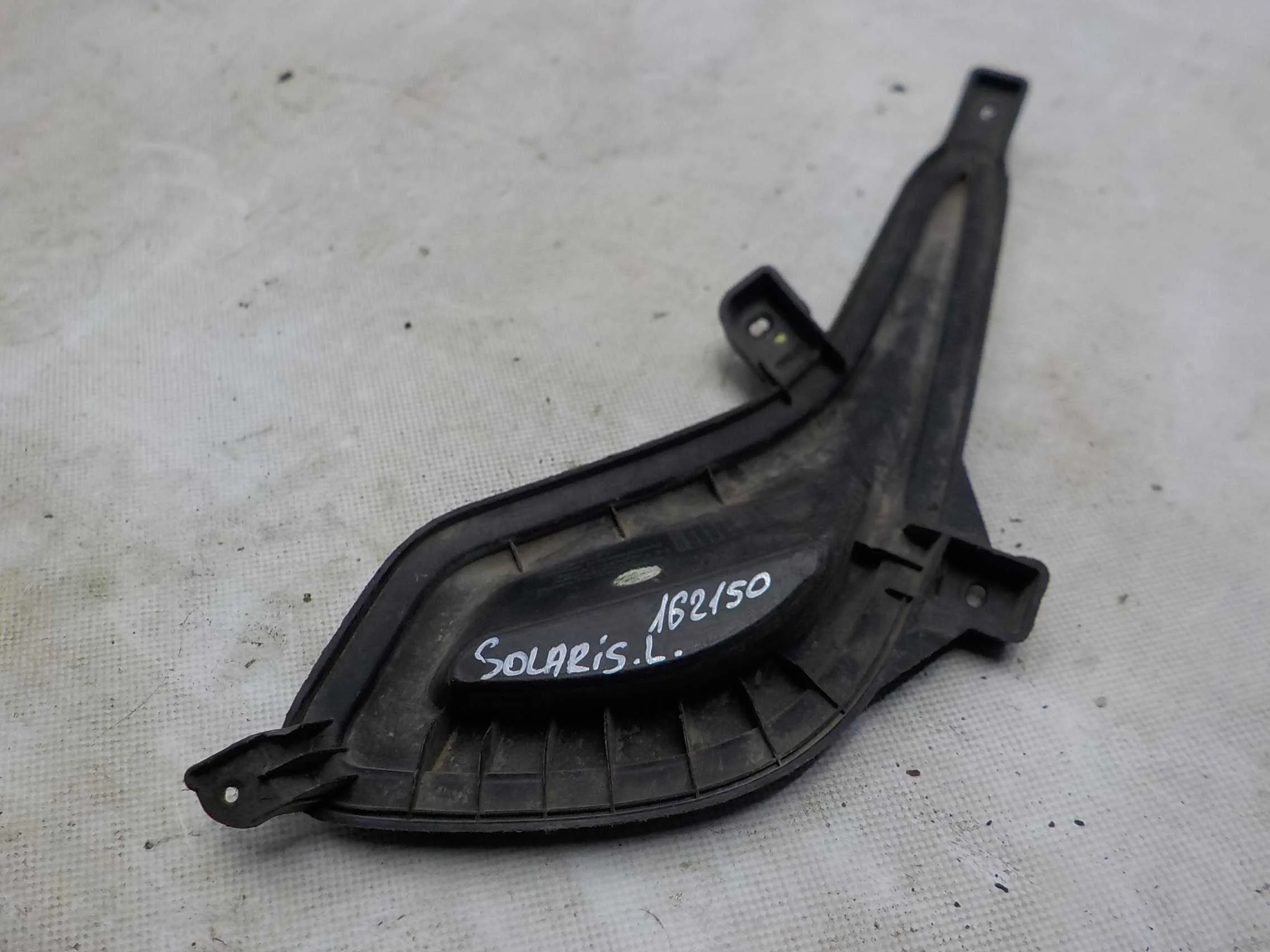 накладка на бампер Hyundai Solaris I (2010—2014) Перед Лево