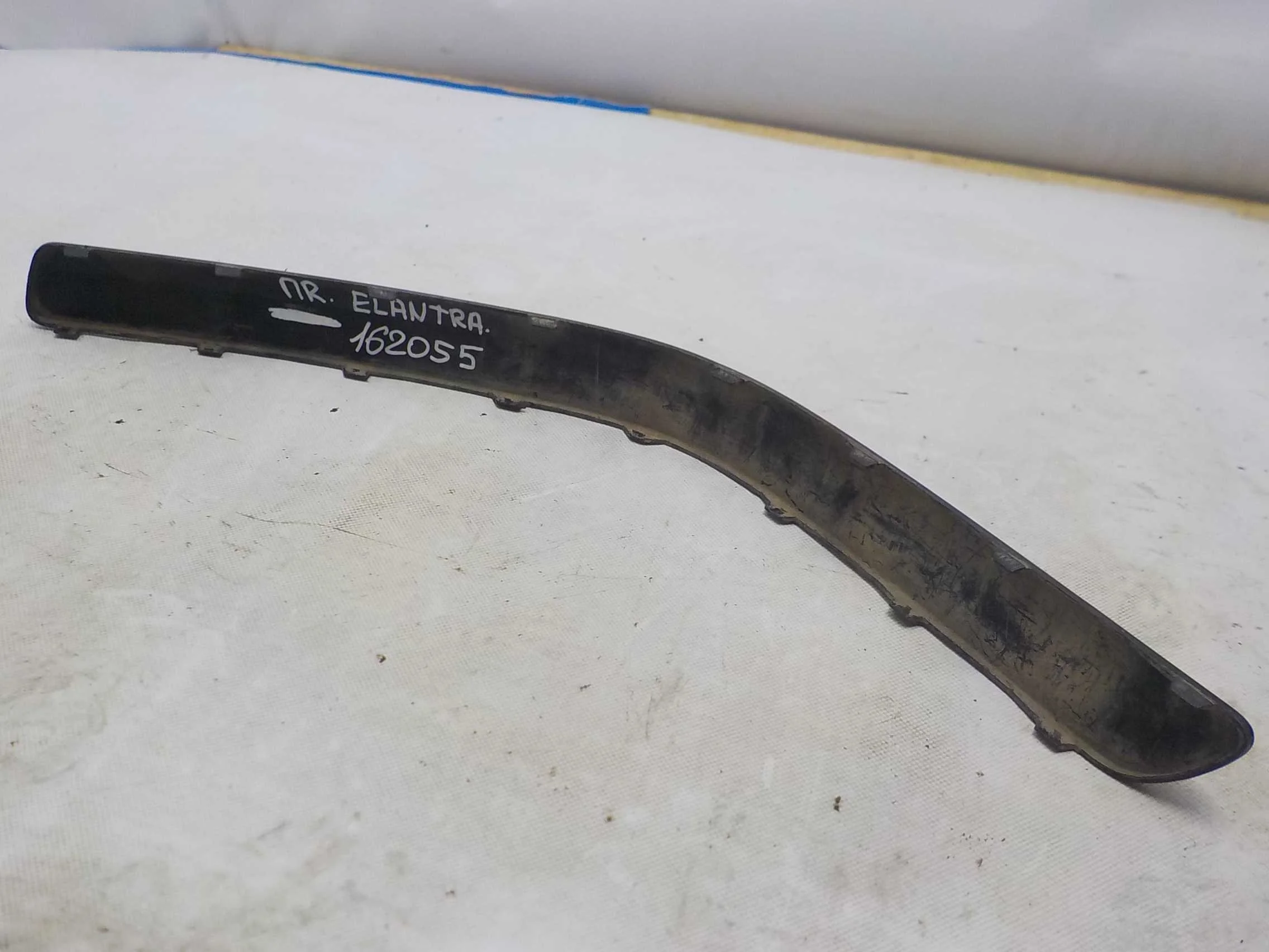 накладка на бампер Hyundai Elantra III рестайлинг (2003—2010) Перед Право