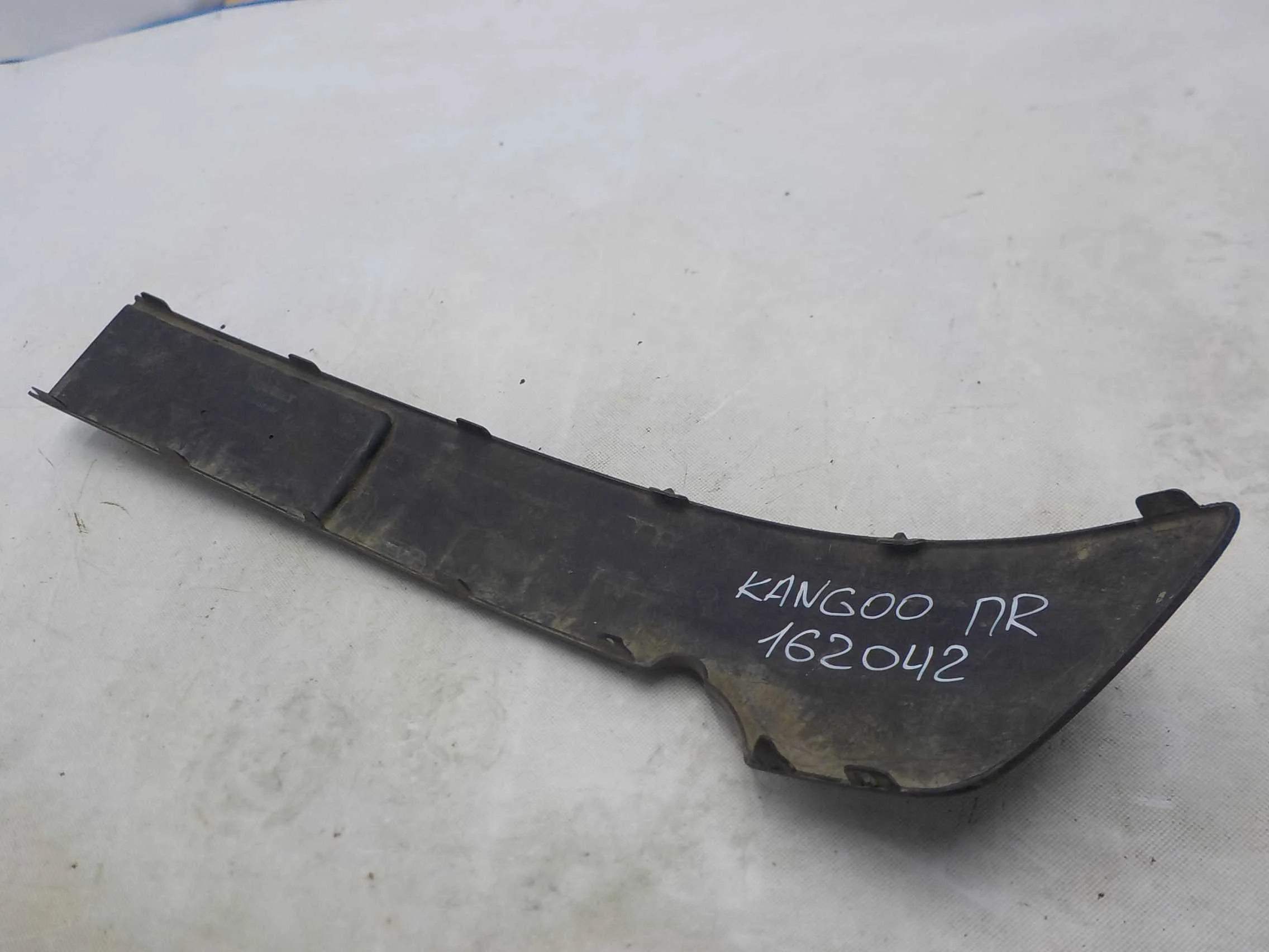 накладка на бампер Renault Kangoo I рестайлинг (2003—2009) Перед Право