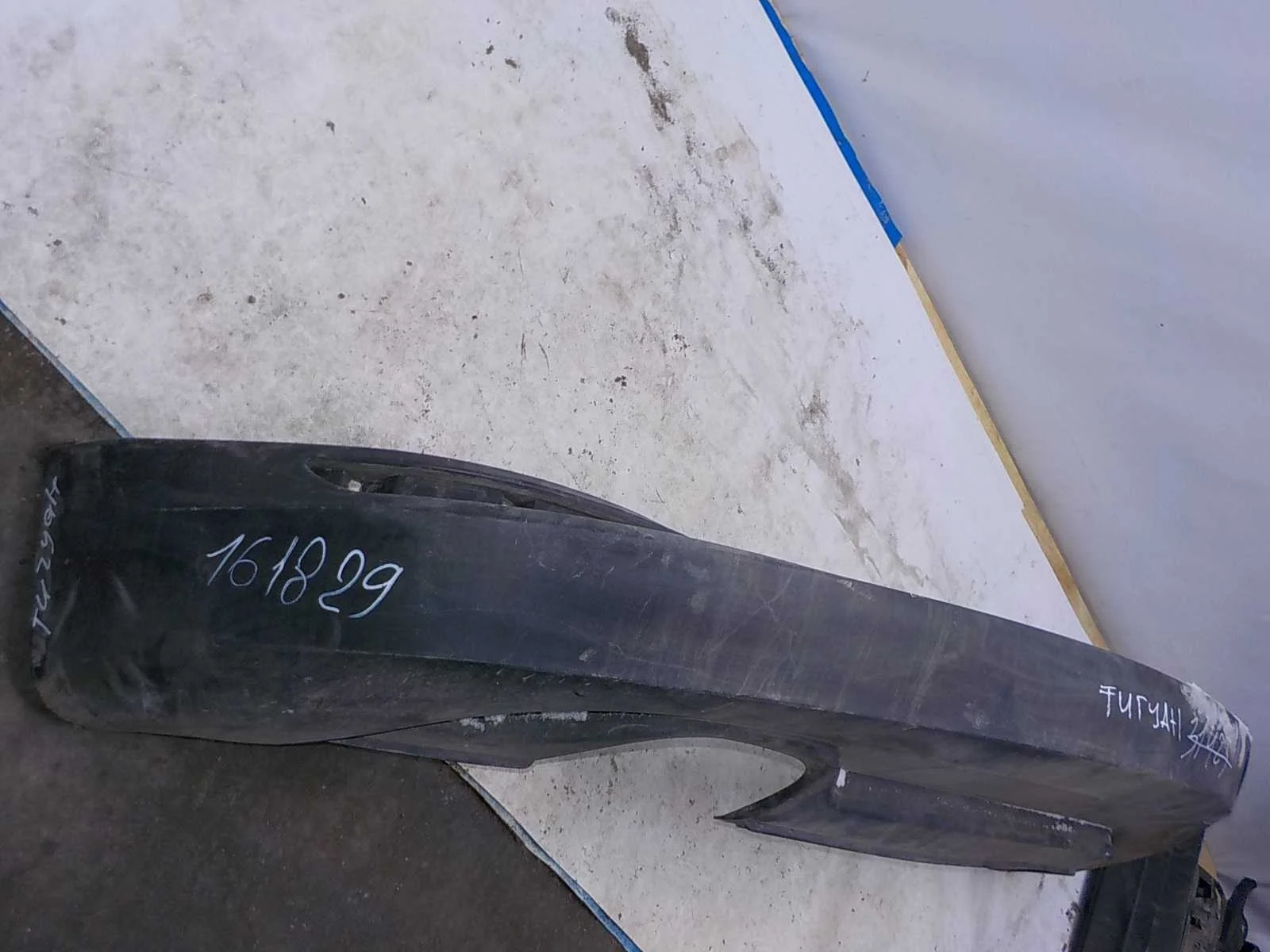 накладка на бампер Volkswagen Tiguan I (2007—2011)