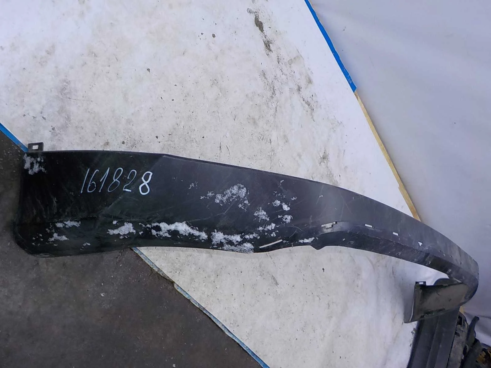 накладка на бампер Toyota RAV4 IV рестайлинг (2015—2019)