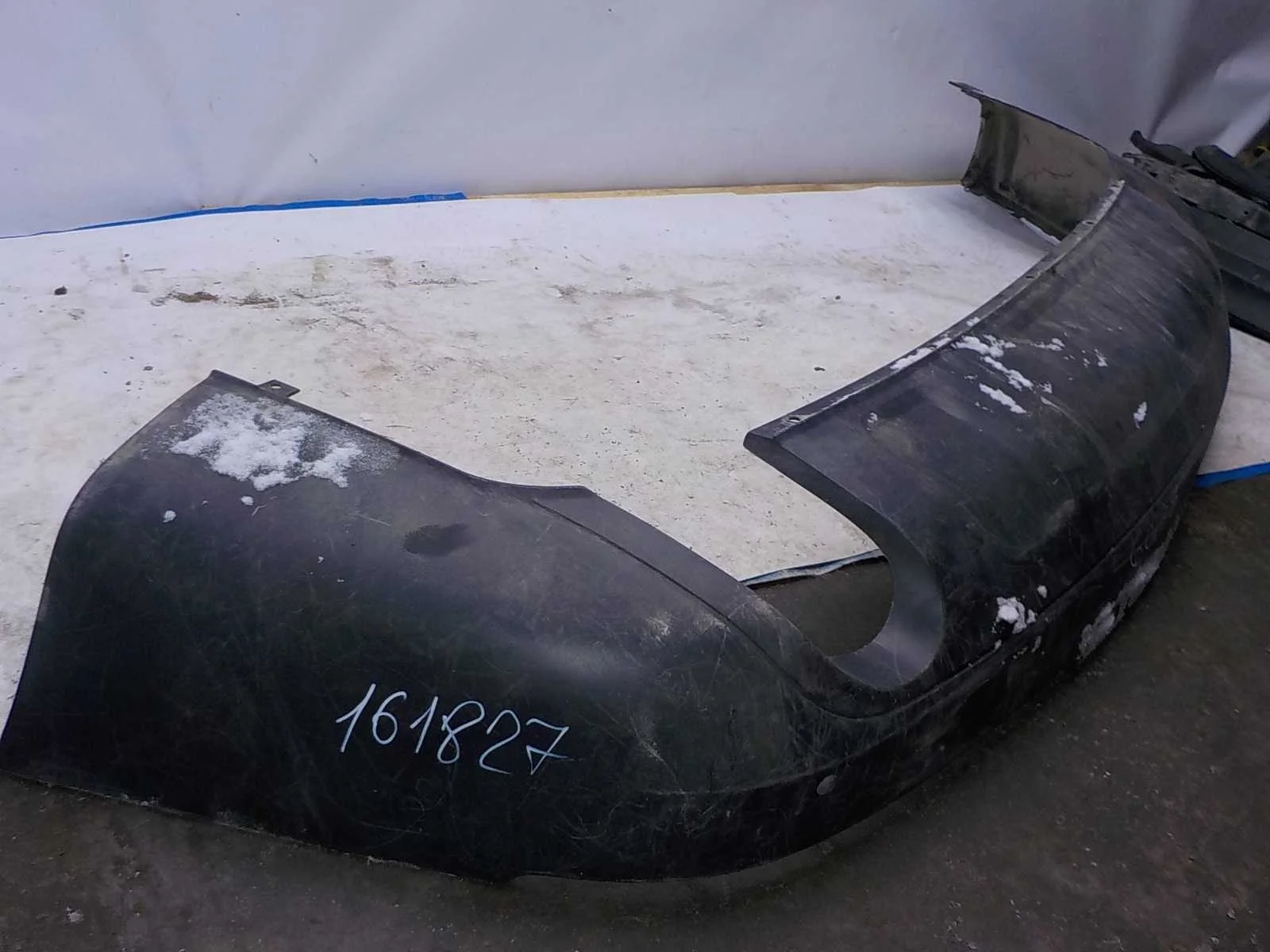 накладка на бампер Audi Q7 4L (2005—2009) Зад