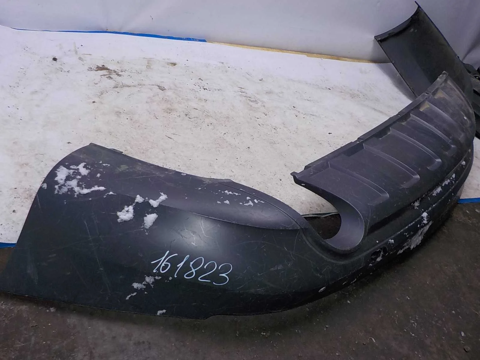 накладка на бампер Audi Q7 4L (2005—2009) Зад