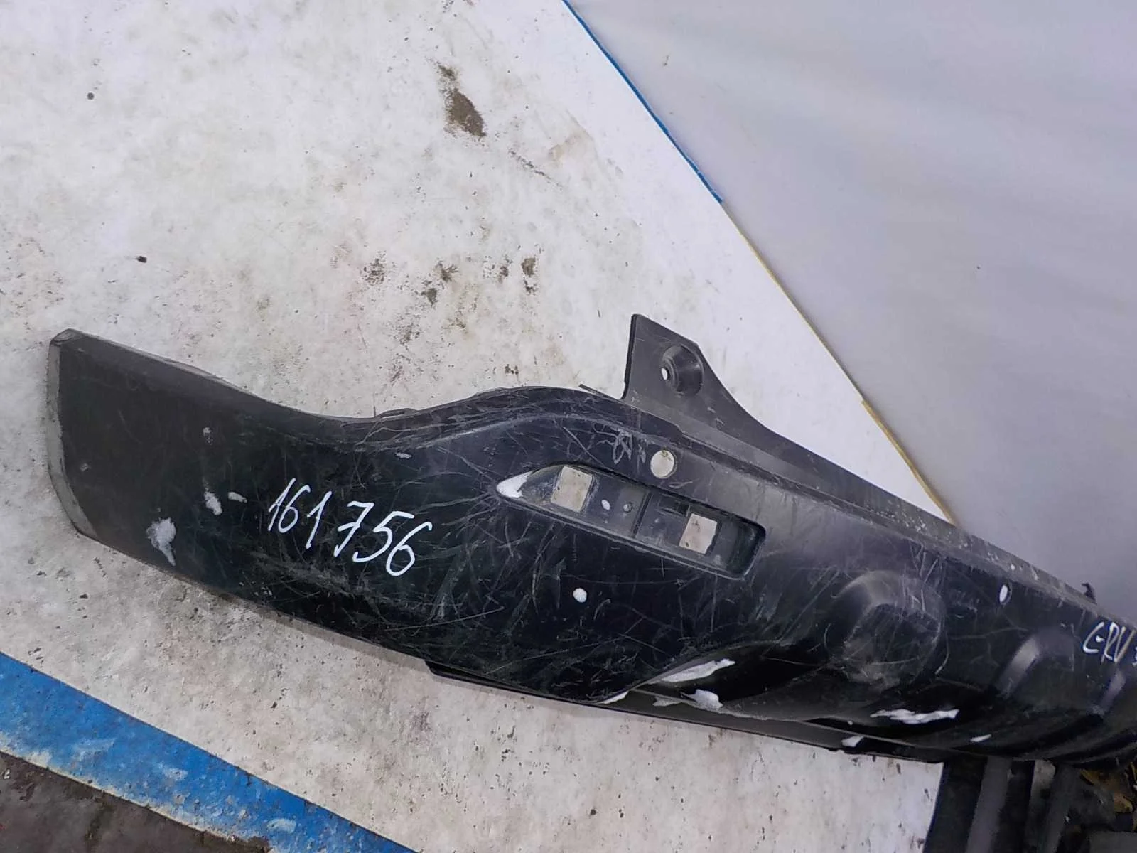 накладка на бампер Honda CR-V III рестайлинг (2009—2012) Зад