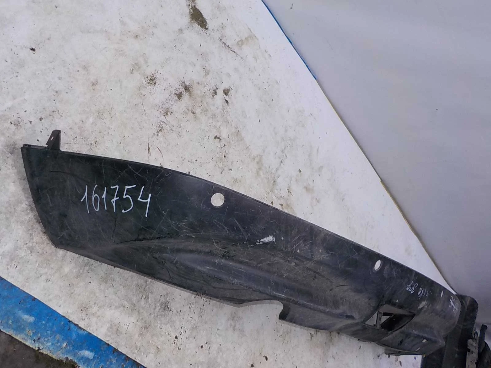 накладка на бампер Nissan Juke I (2010—2014) Зад