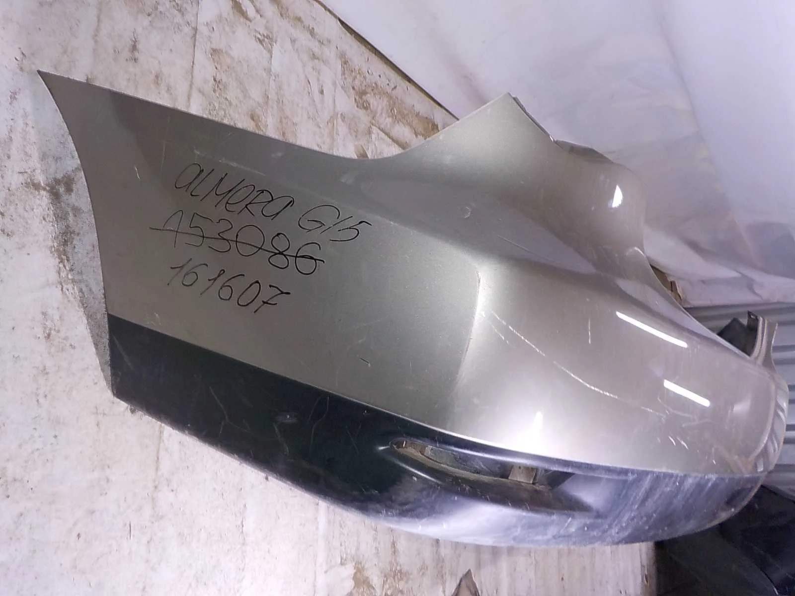 Бампер Nissan Almera G15 (2012—2018) Зад