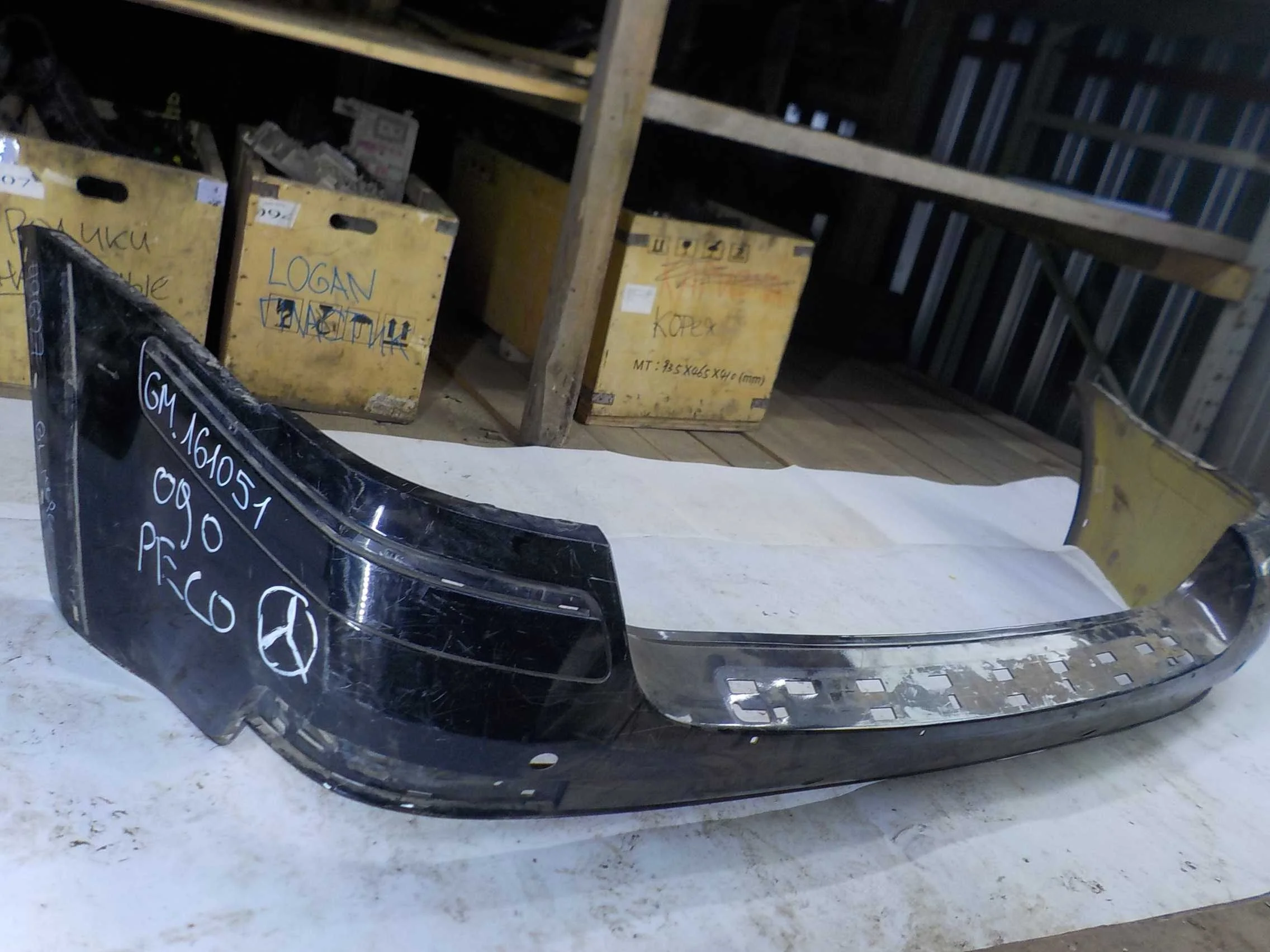 Бампер Mercedes-Benz GL-класс X164 (2006—2009) Зад