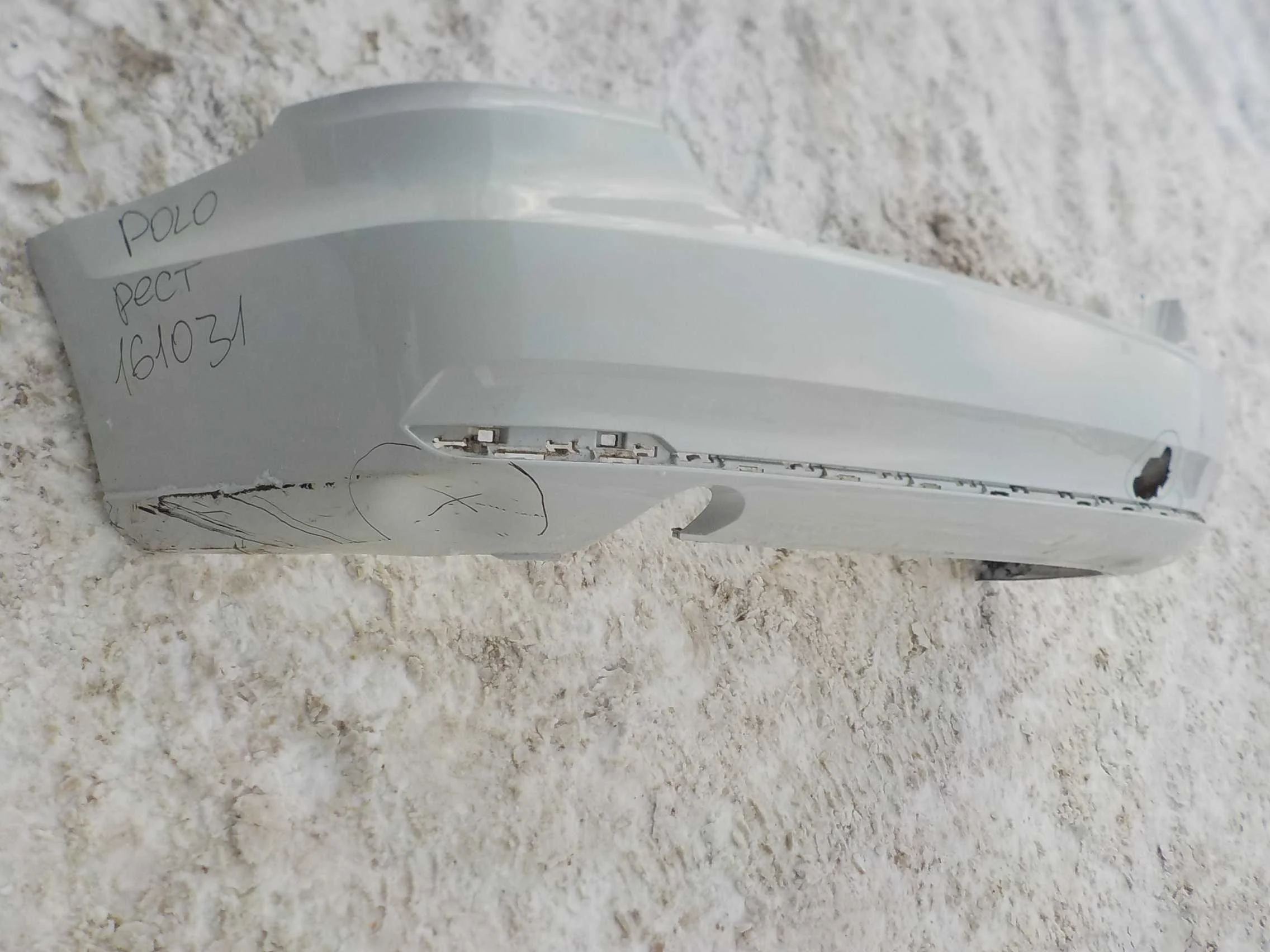 Бампер Volkswagen Polo V (2009—2015) Зад