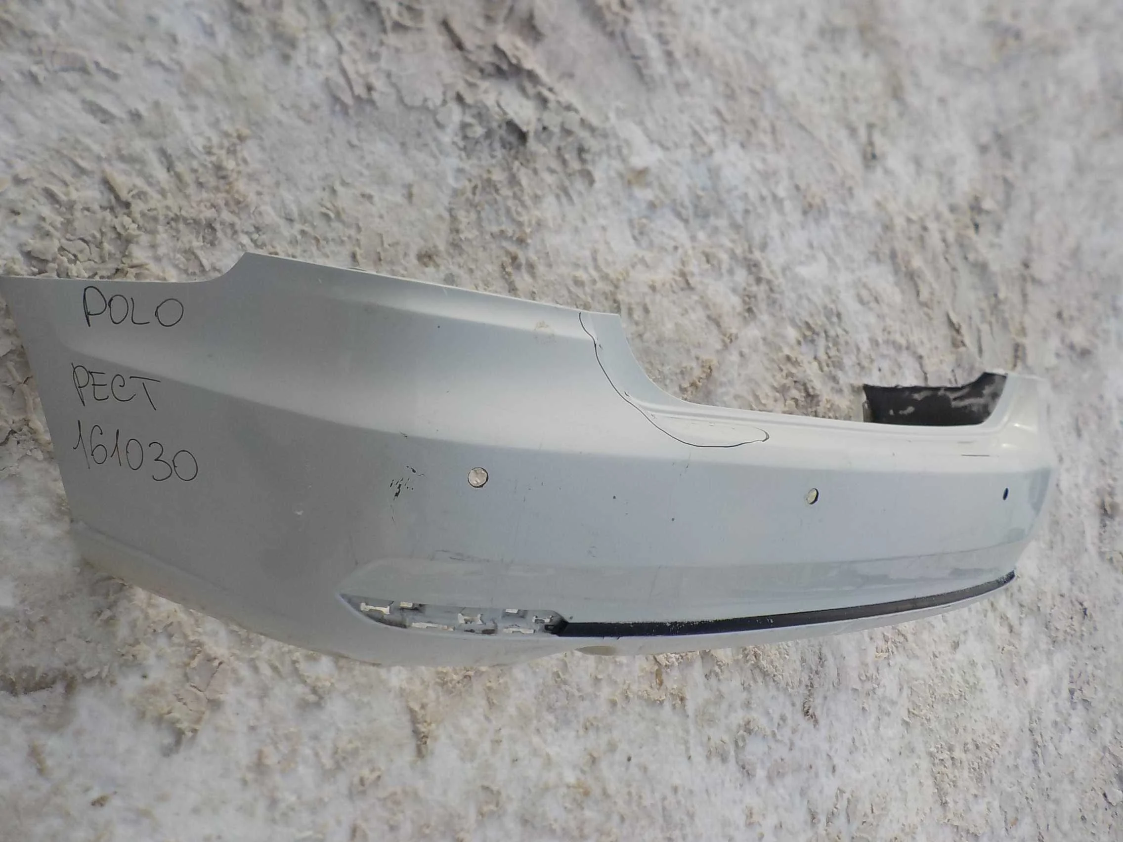 Бампер Volkswagen Polo V (2009—2015) Зад