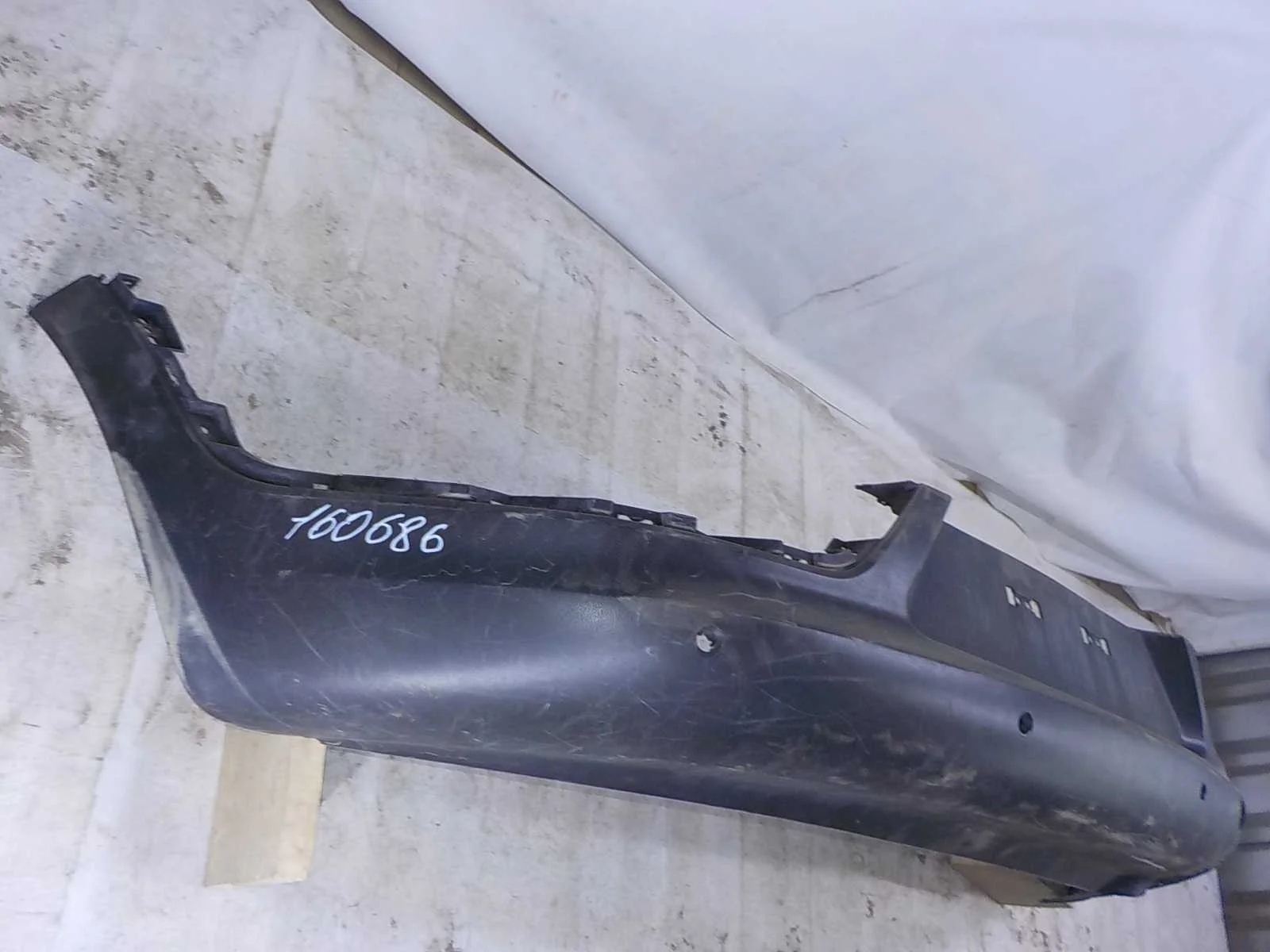 накладка на бампер Kia Sportage III (2010—2014) Зад