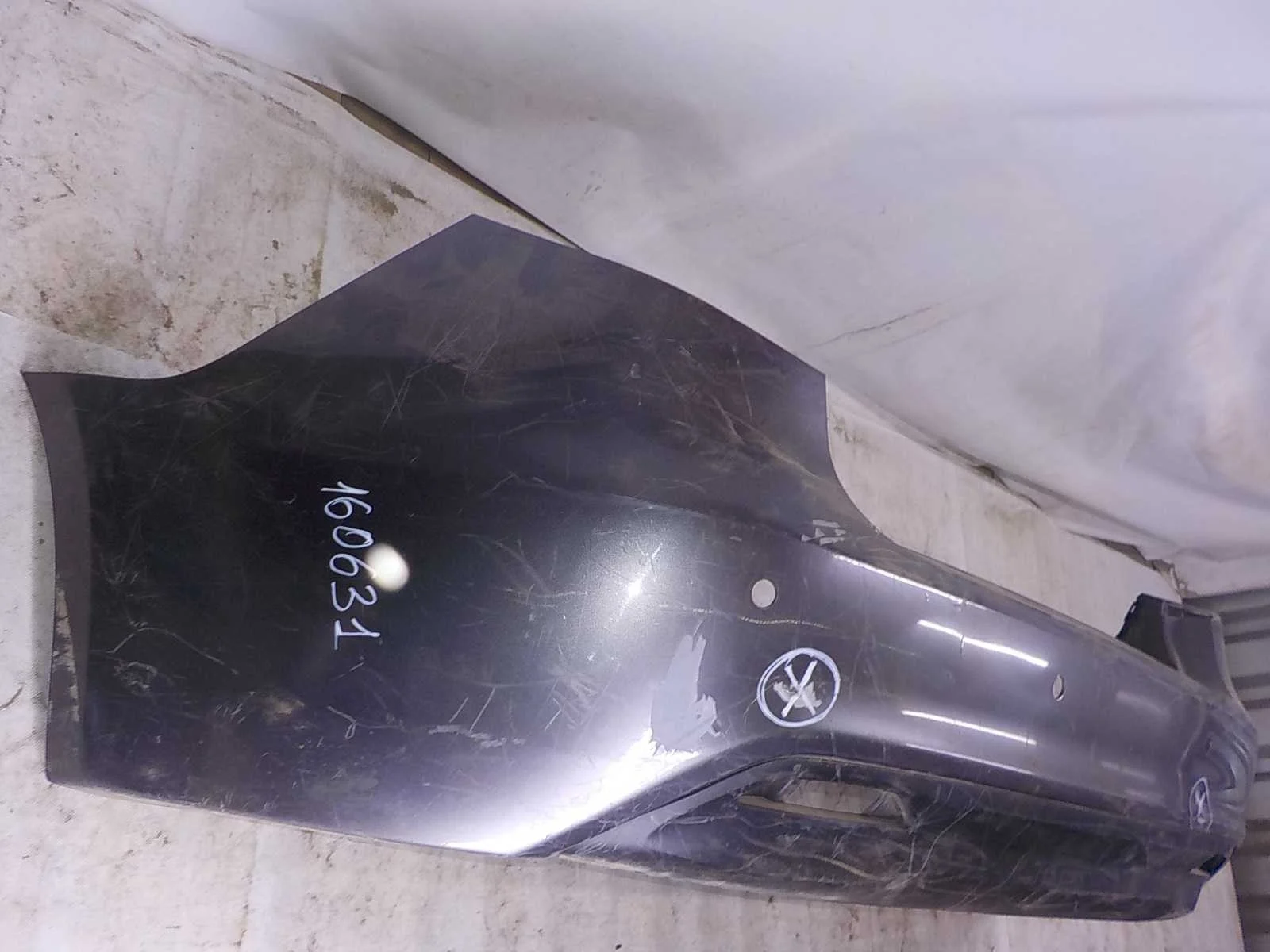 Бампер Kia Rio III (2011—2015) Зад