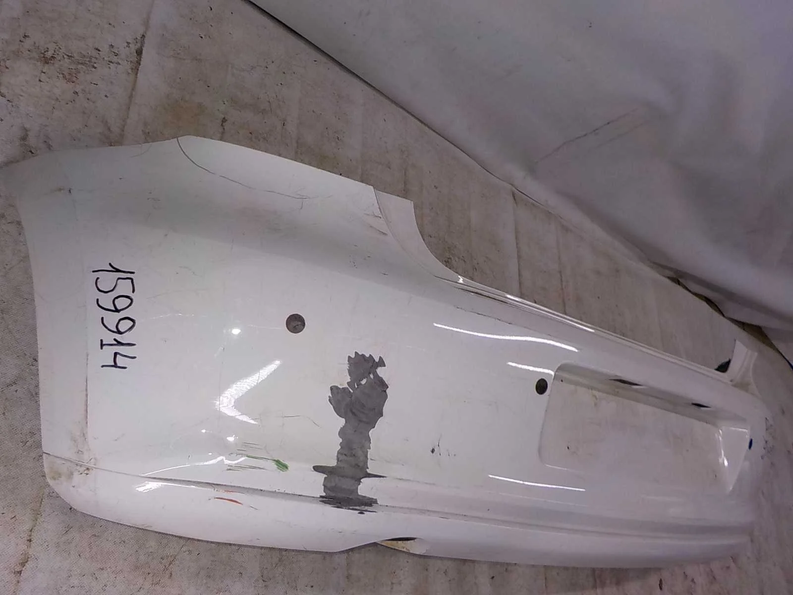 Бампер Volkswagen Polo V (2009—2015) Зад