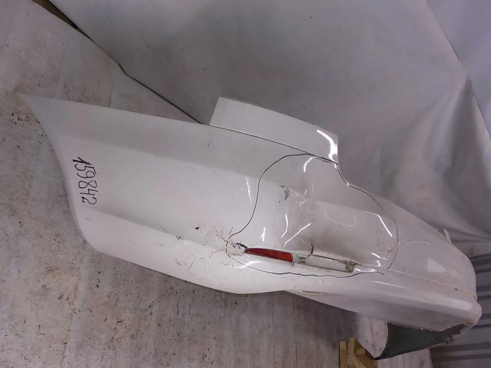 Бампер Skoda Octavia II рестайлинг (2008—2013) Зад