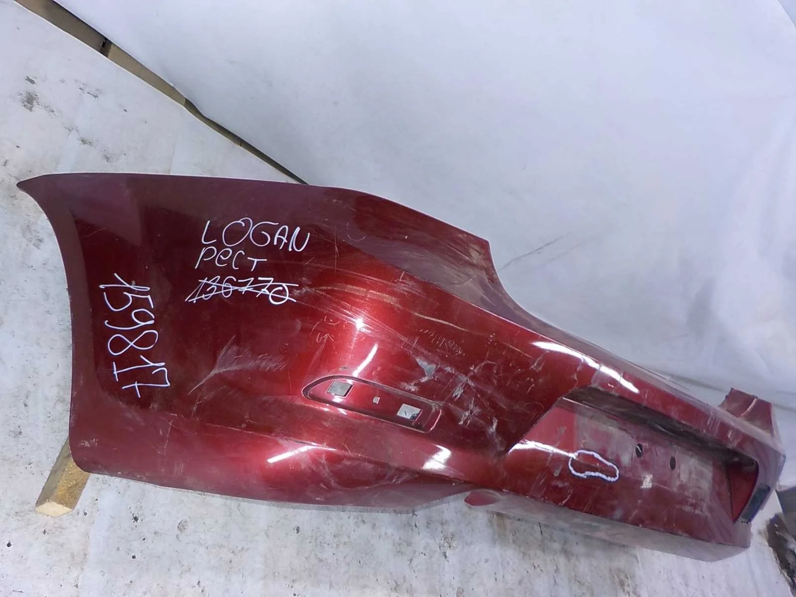 Бампер Renault Logan I (2004—2009) Зад