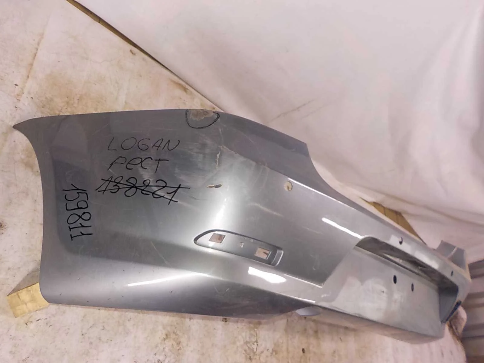 Бампер Renault Logan I (2004—2009) Зад