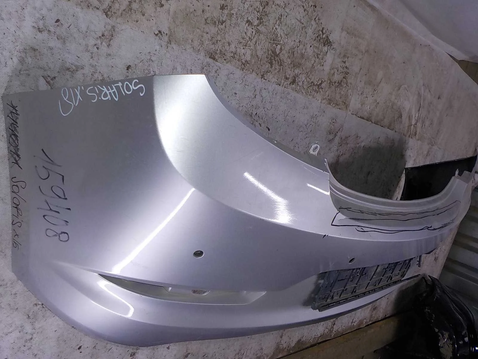 Бампер Hyundai Solaris I (2010—2014) Зад