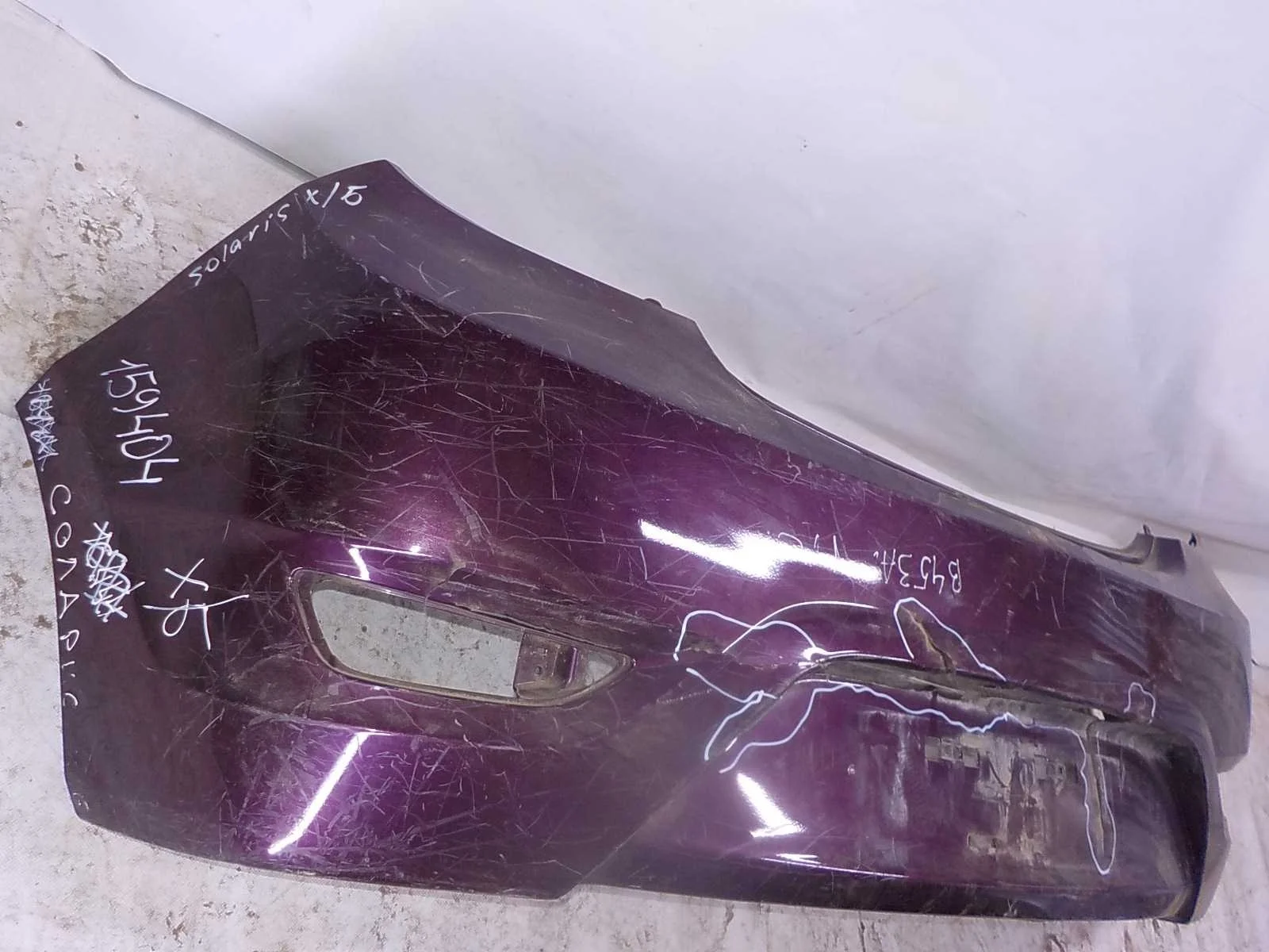 Бампер Hyundai Solaris I (2010—2014) Зад