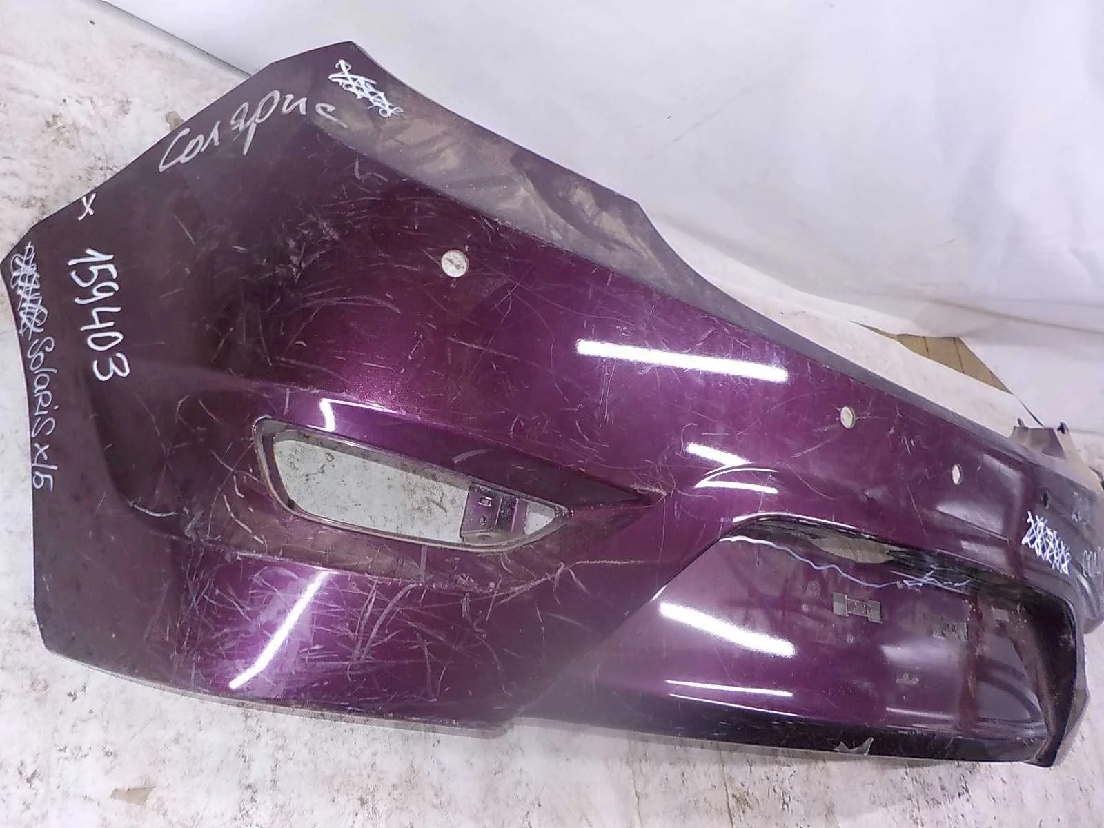 Бампер Hyundai Solaris I (2010—2014) Зад