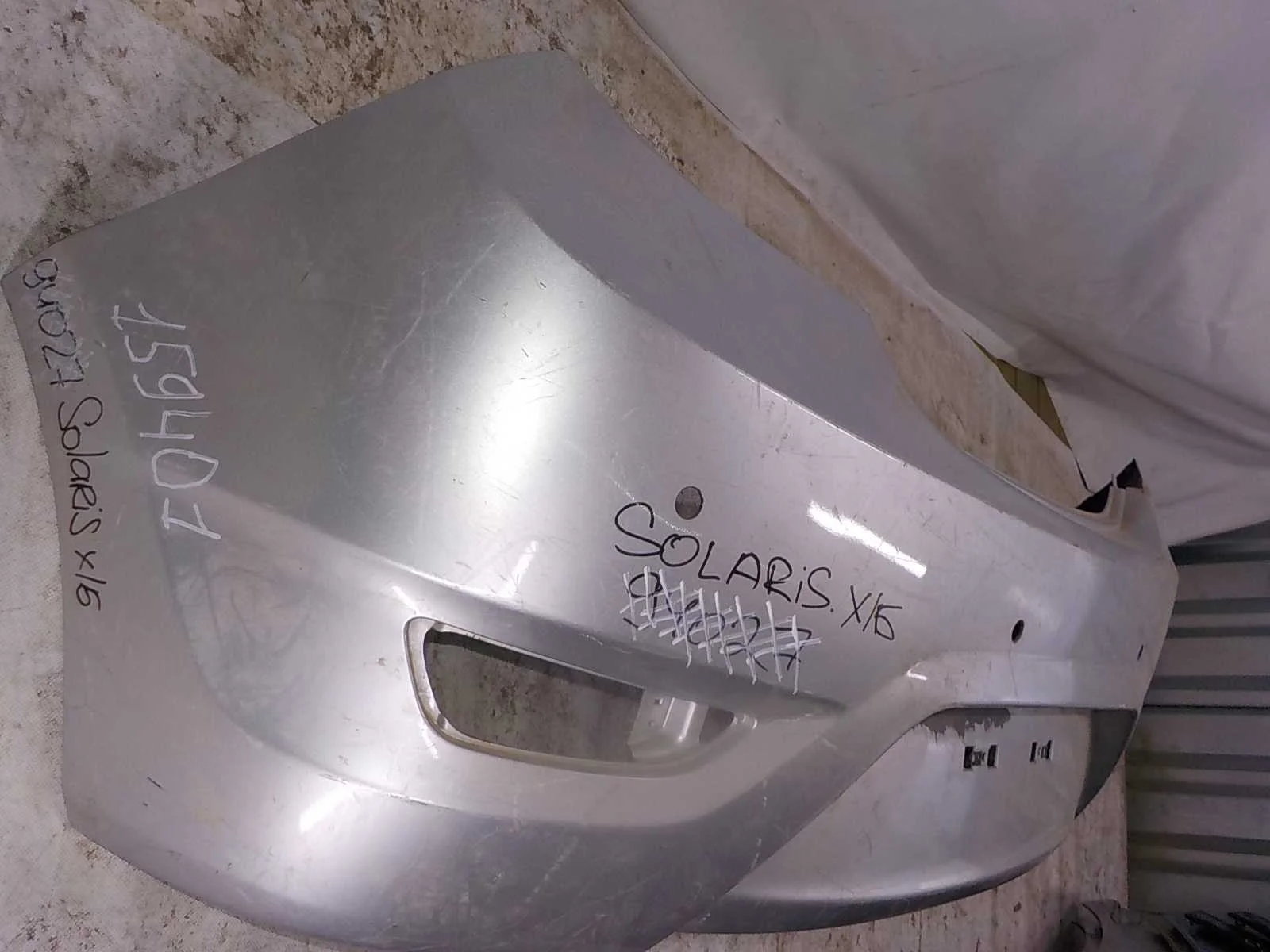 Бампер Hyundai Solaris I (2010—2014) Зад