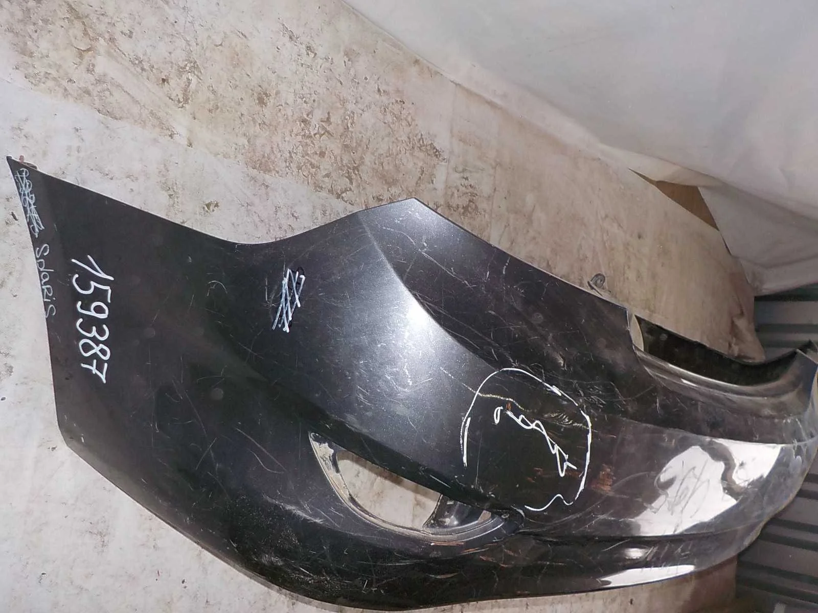 Бампер Hyundai Solaris I (2010—2014) Зад