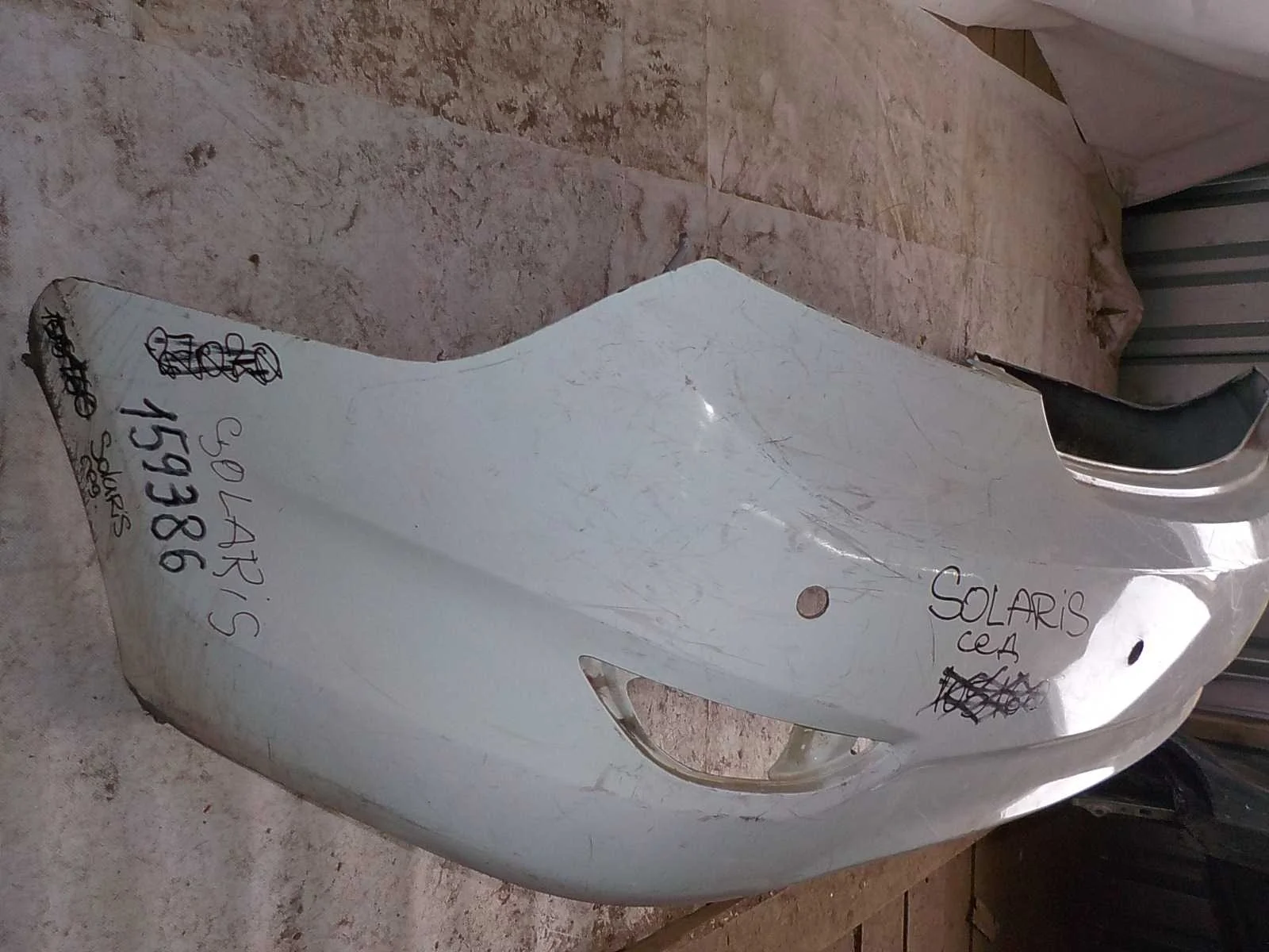 Бампер Hyundai Solaris I (2010—2014) Зад