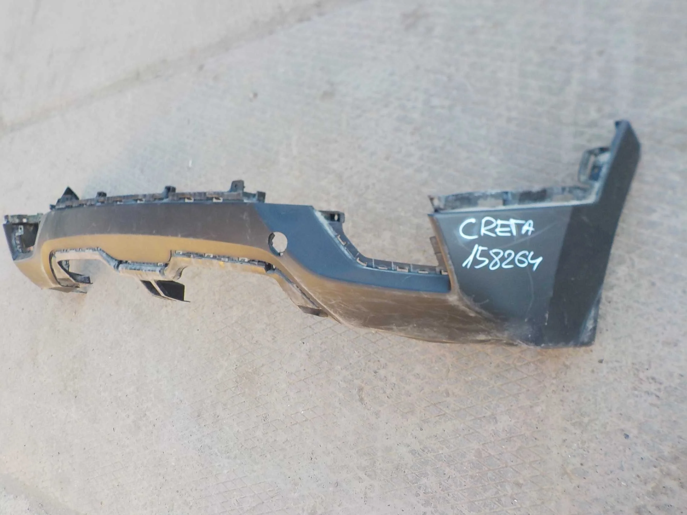 накладка на бампер Hyundai Creta I (2016—2020)