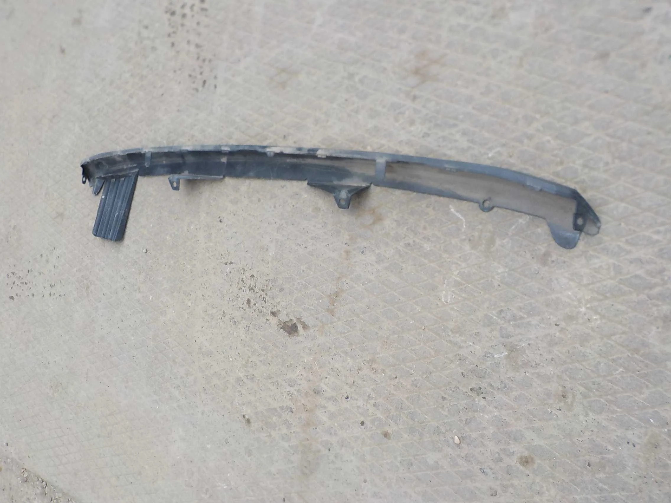 накладка на бампер Toyota Highlander III (2013—2016) Зад