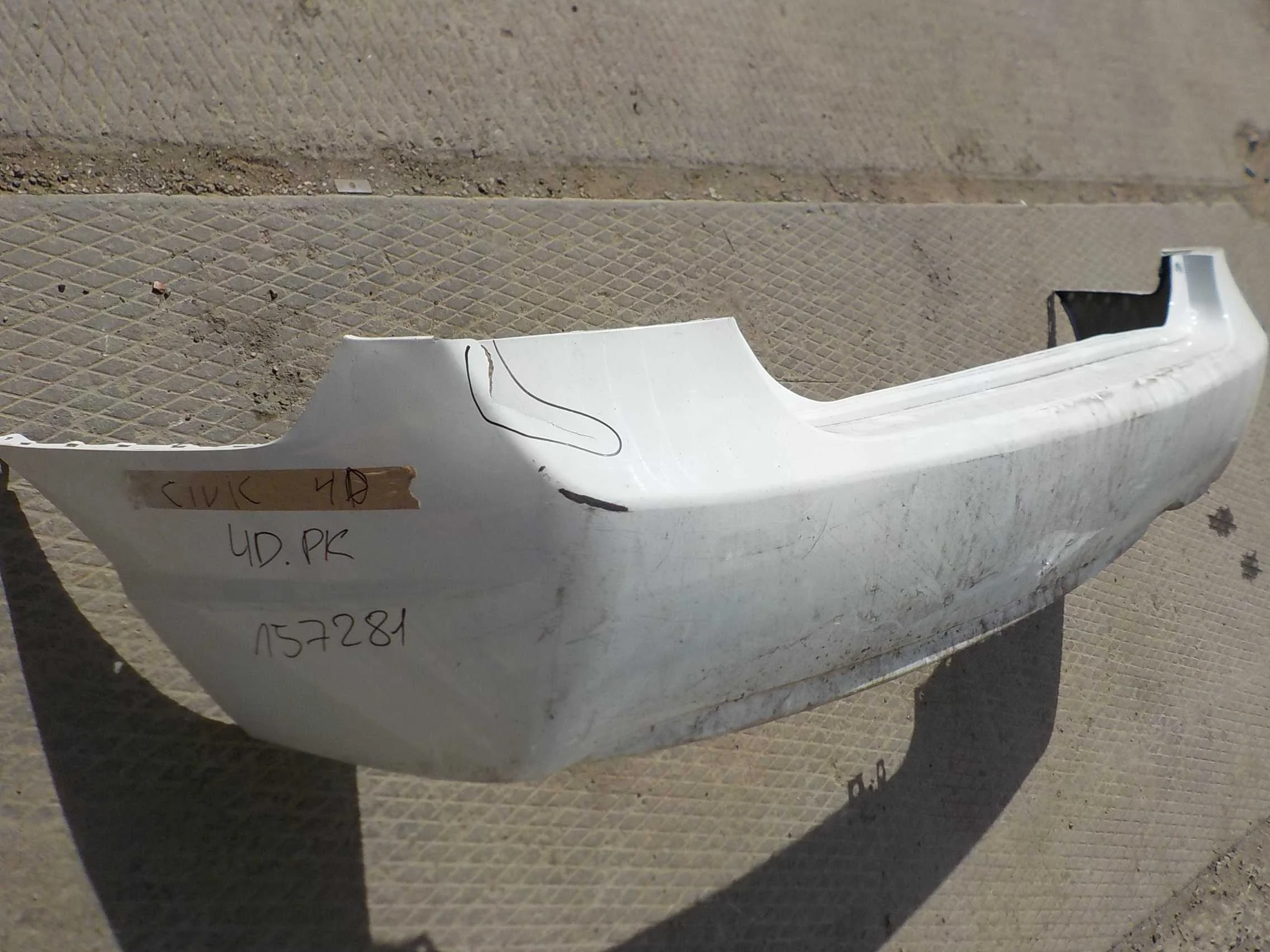 Бампер Honda Civic VIII (2005—2009) Зад