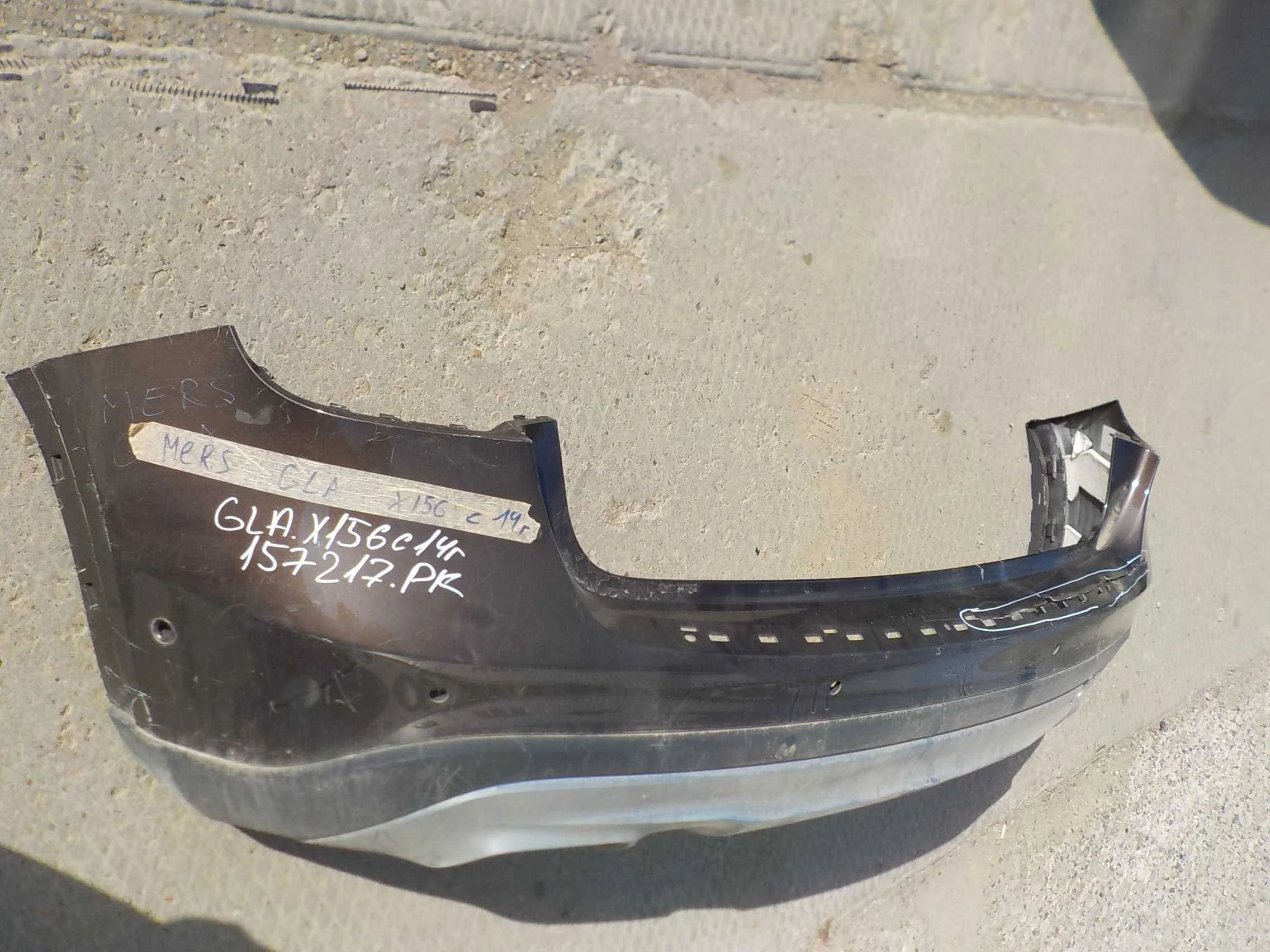 Бампер Mercedes-Benz GLA-класс X156 (2013—2017) Зад