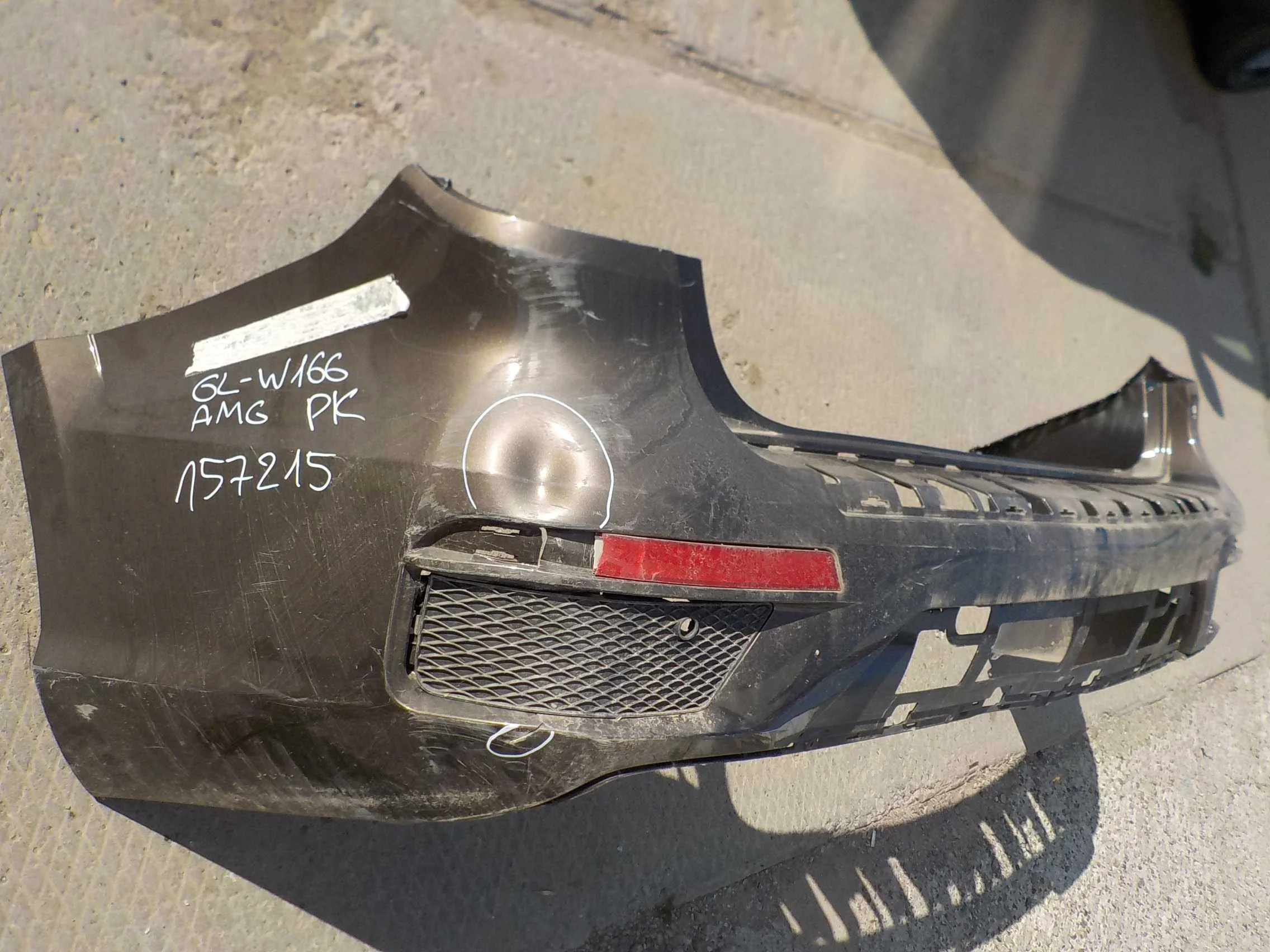 Бампер Mercedes-Benz GL-класс X166 (2012—2016) Зад