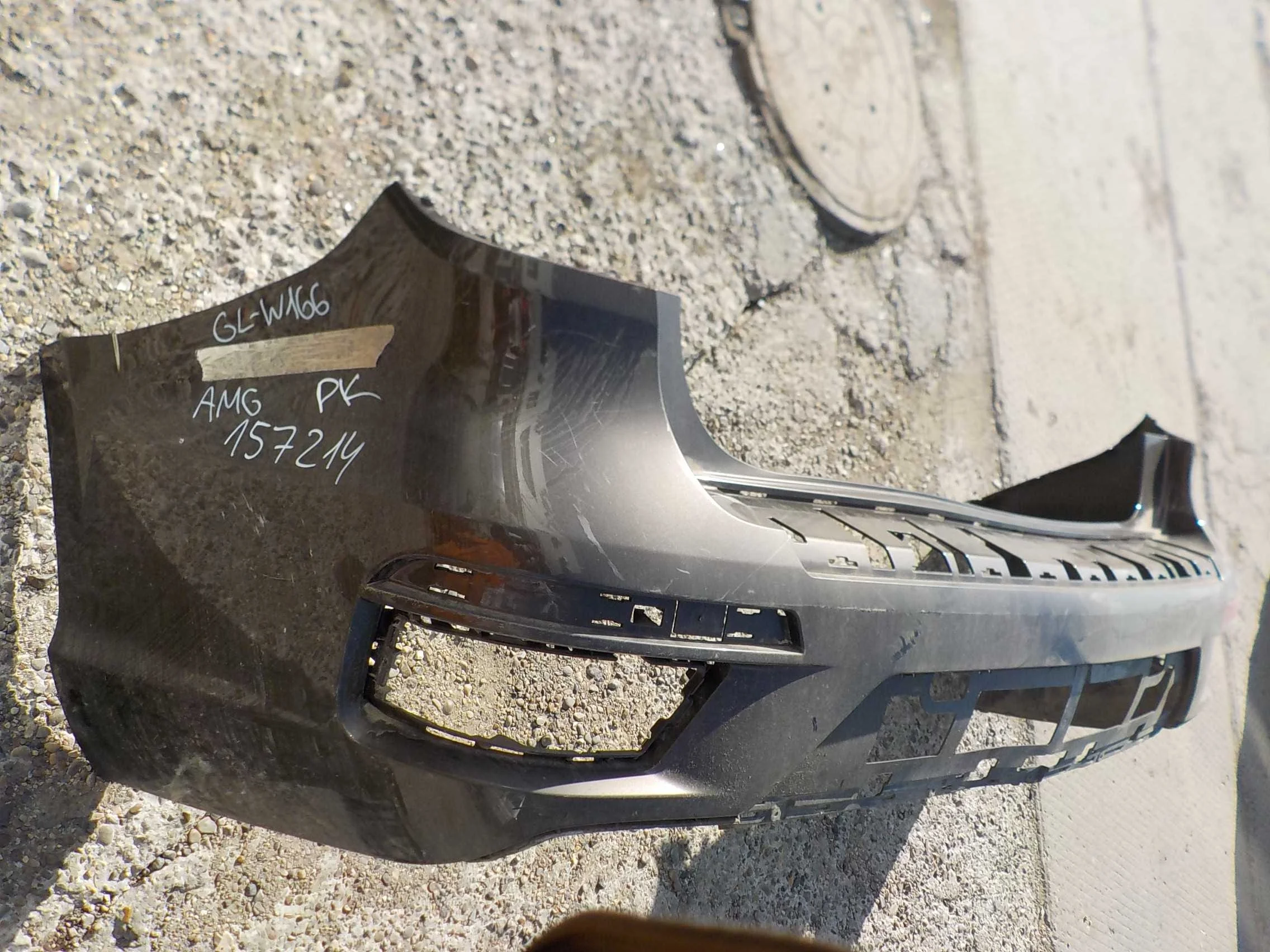 Бампер Mercedes-Benz GL-класс X166 (2012—2016) Зад