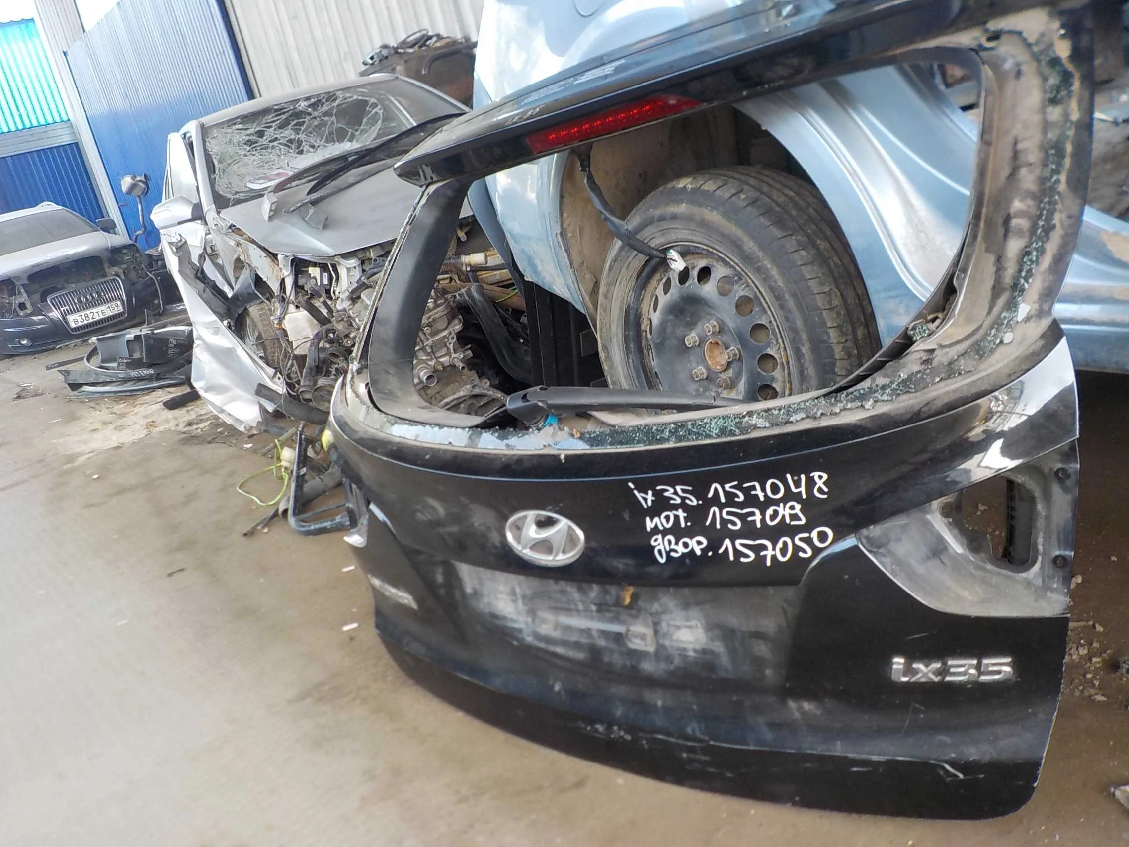 Поводок стеклоочистителя Hyundai ix35 I (2009—2013) Зад