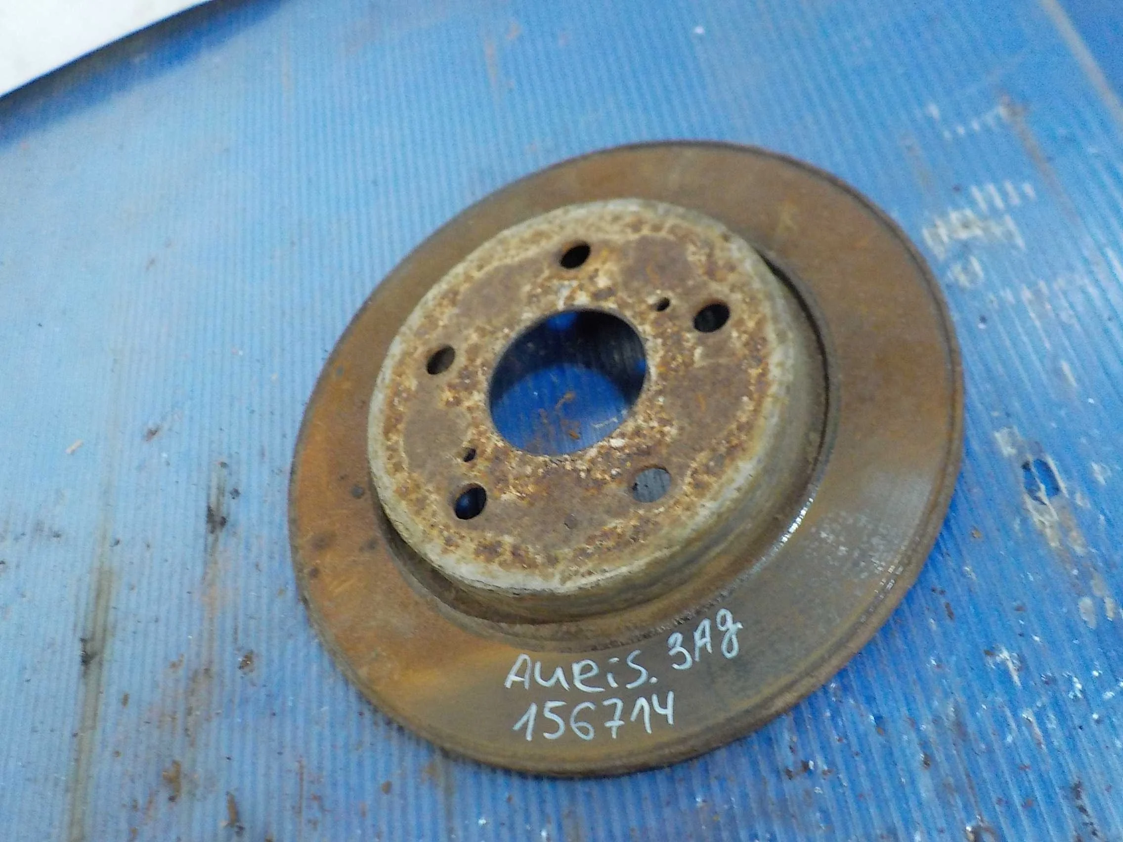 тормозной диск Toyota Corolla X (2006—2010) Зад