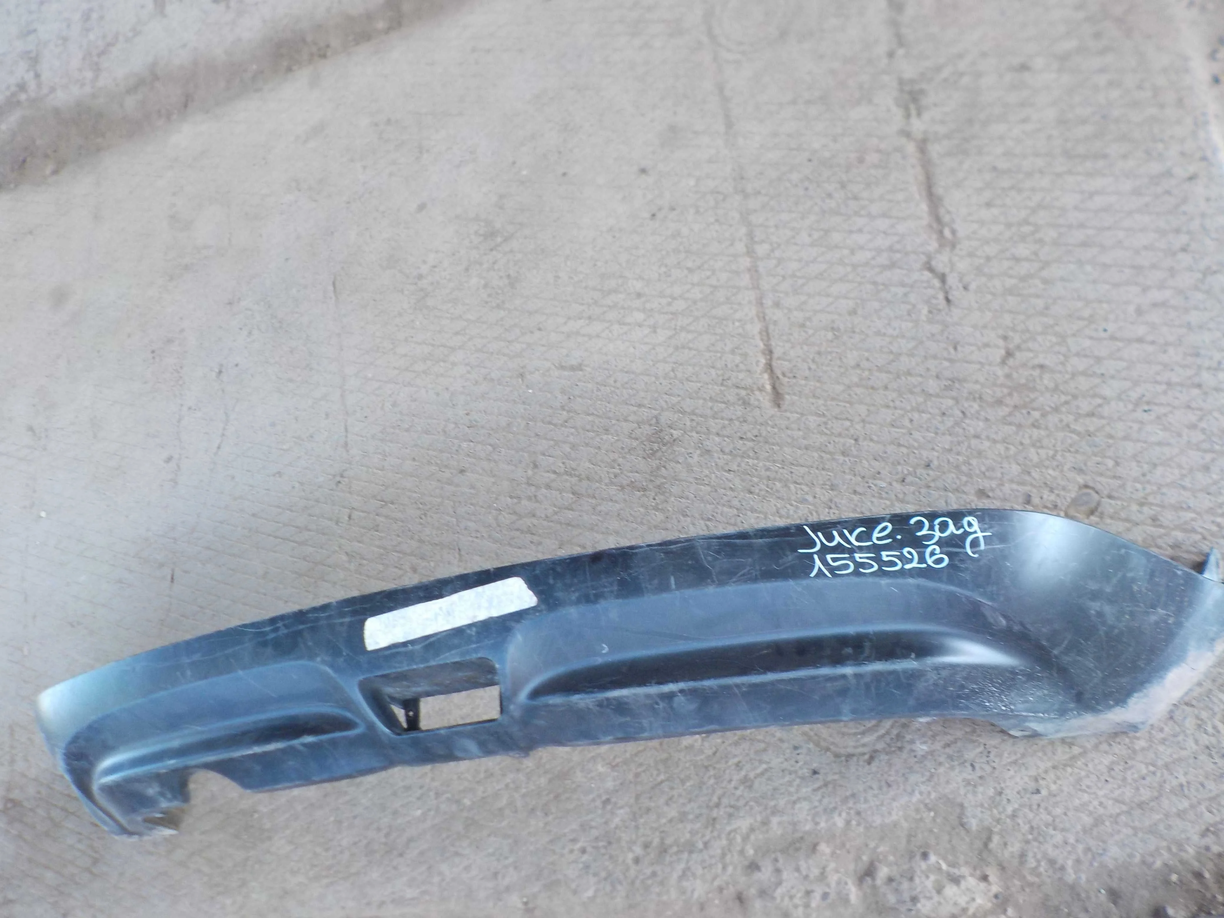 накладка на бампер Nissan Juke I (2010—2014) Зад