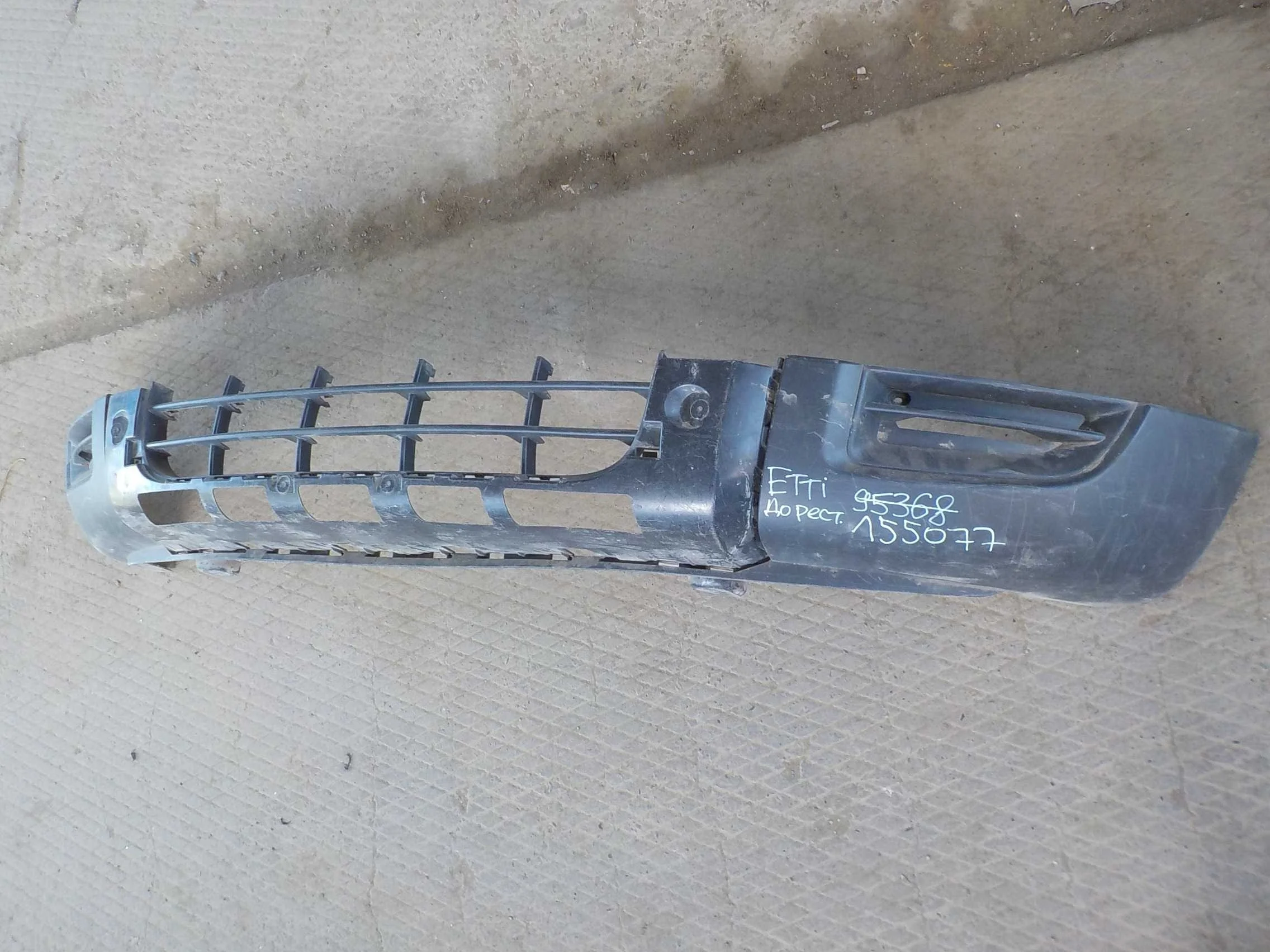 накладка на бампер Skoda Yeti I (2009—2014) Перед