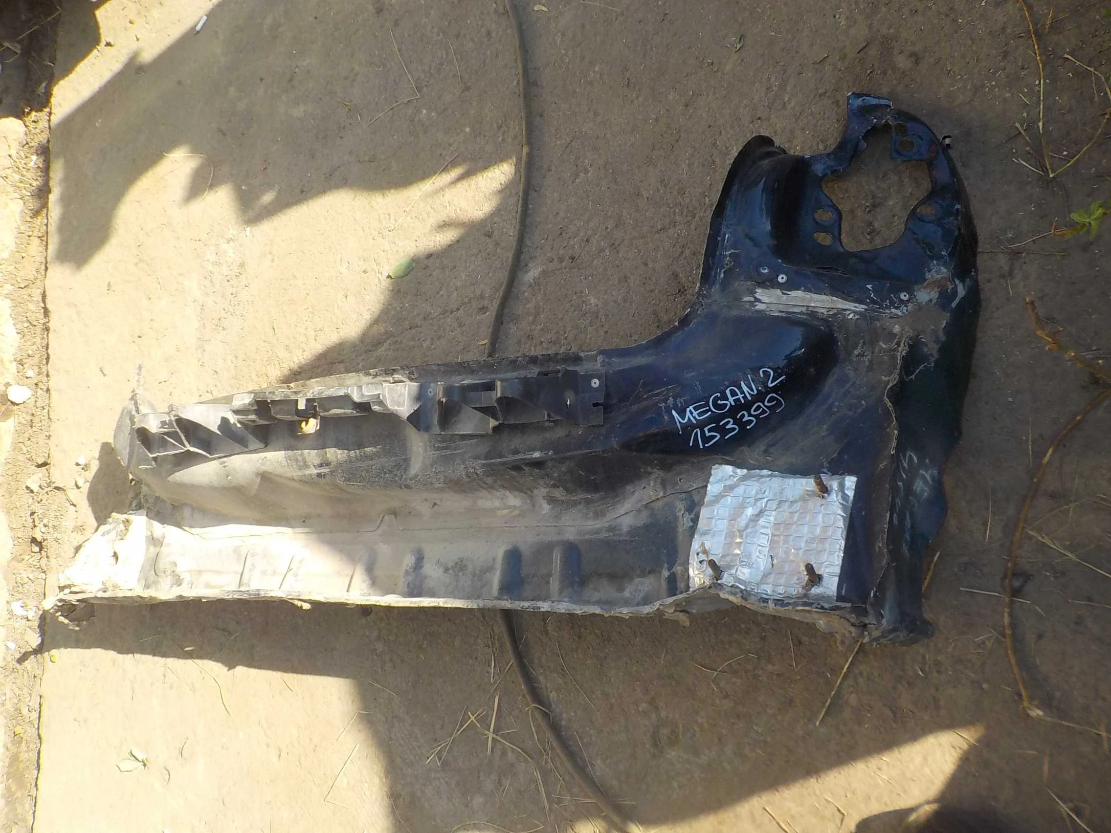 задняя панель кузова Renault Megane II (2002—2006)