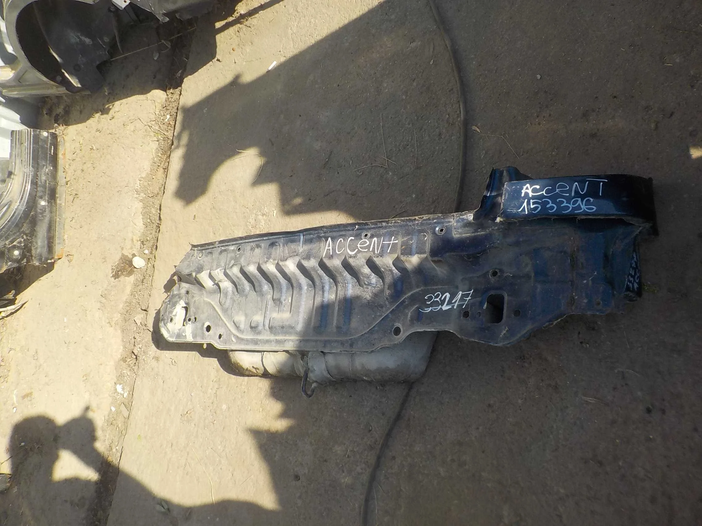 задняя панель кузова Hyundai Accent II (1999—2012)