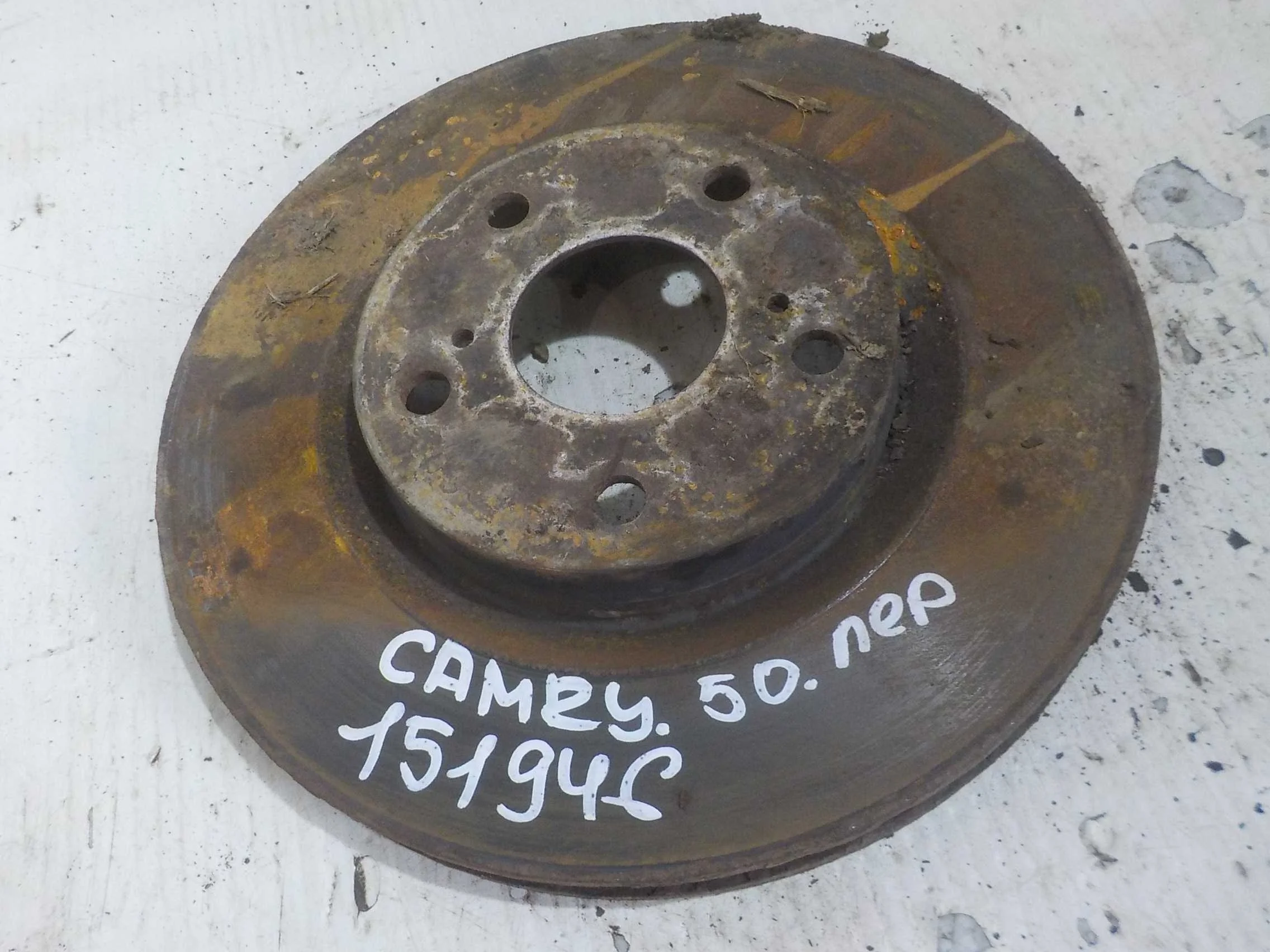 тормозной диск Toyota Camry XV50 рестайлинг 2 (2017—2018) Перед