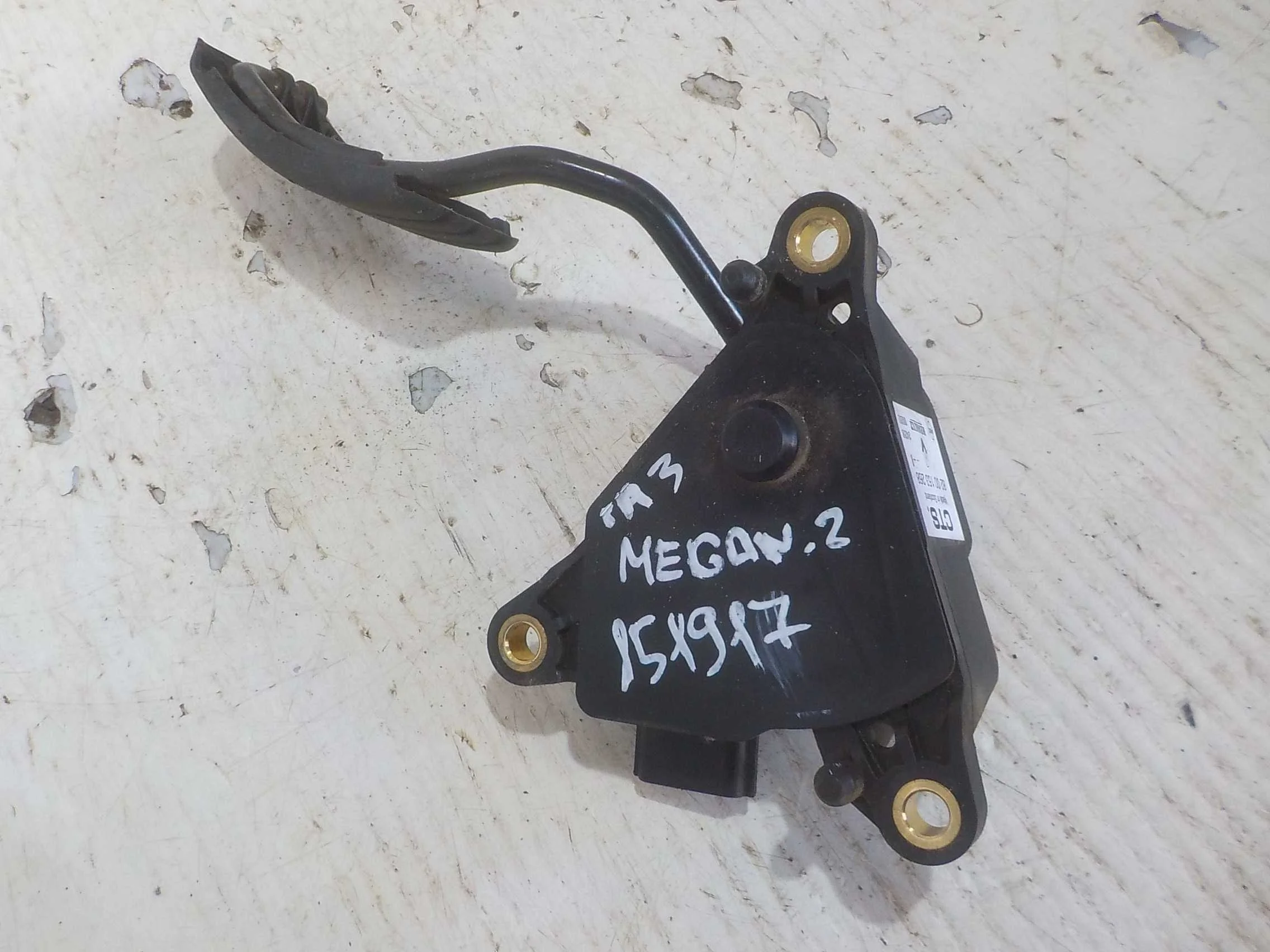 педаль акселератора Renault Megane II (2002—2006)