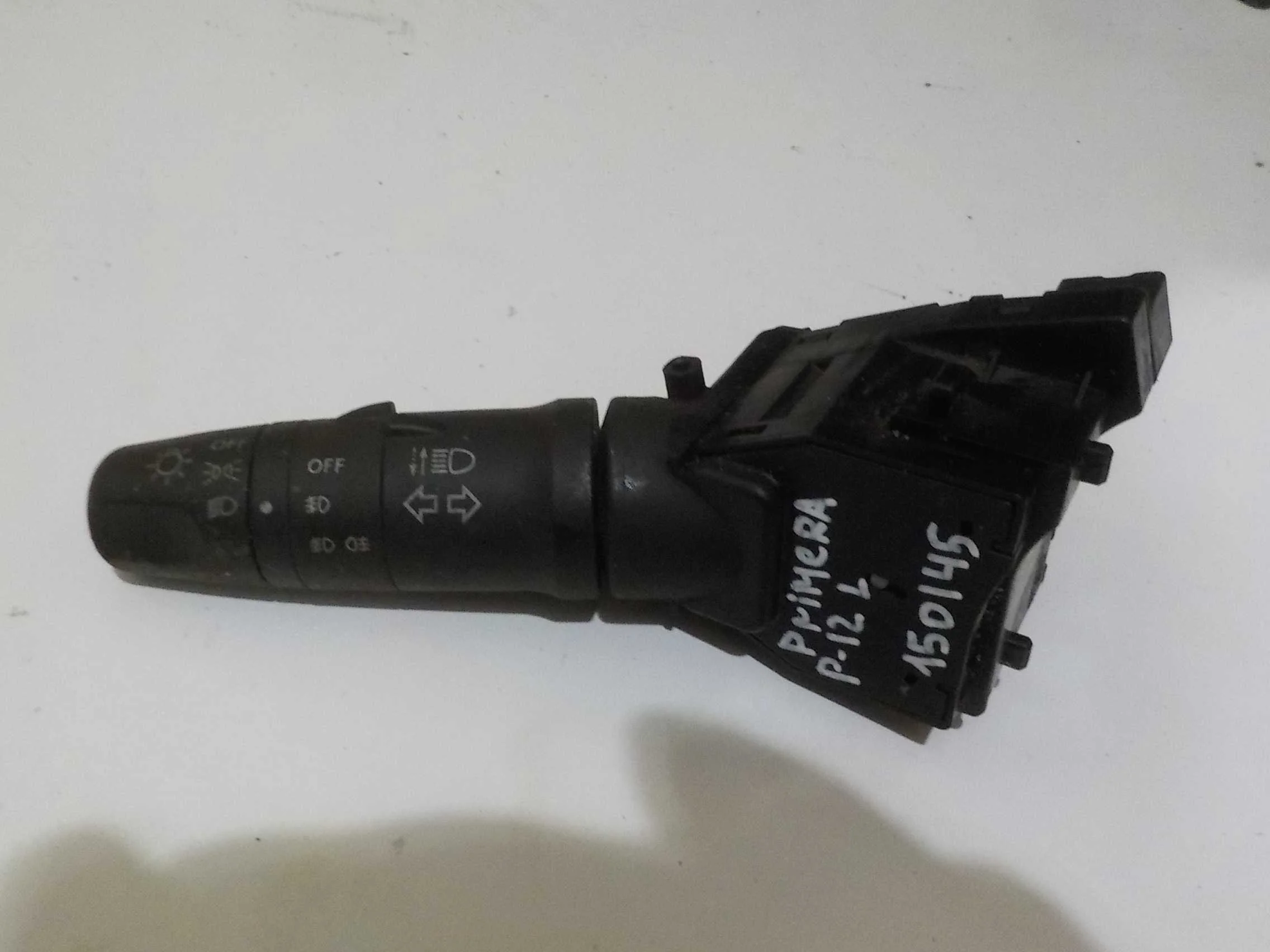 подрулевой переключатель Nissan Primera P12 (2001—2008)  Лево